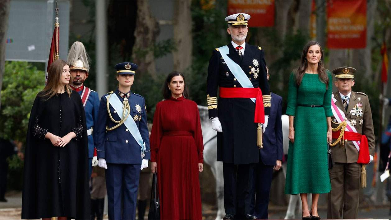 Dia de la Hispanitat negre, Elionor perd els nervis amb Letícia, a crits des de les cinc de la matinada