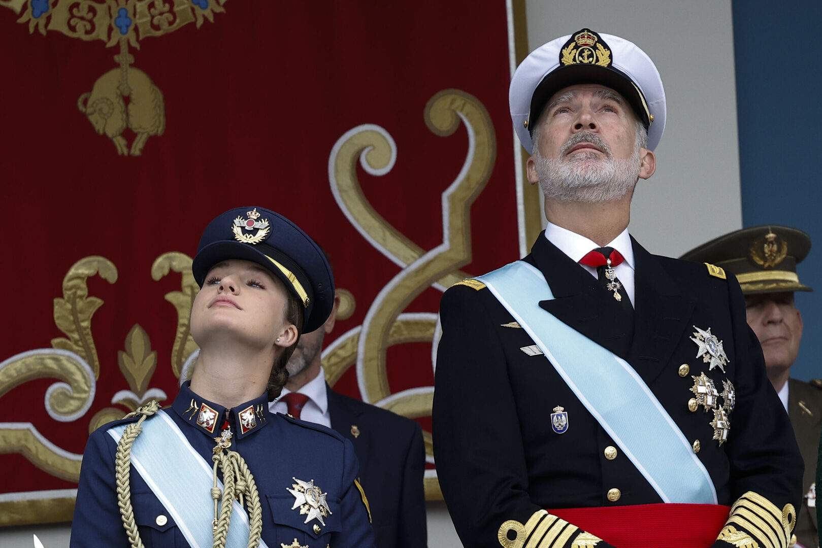 Leonor va arribar a la desfilada militar del 12 d'octubre sense dormir per una festa privada a Madrid