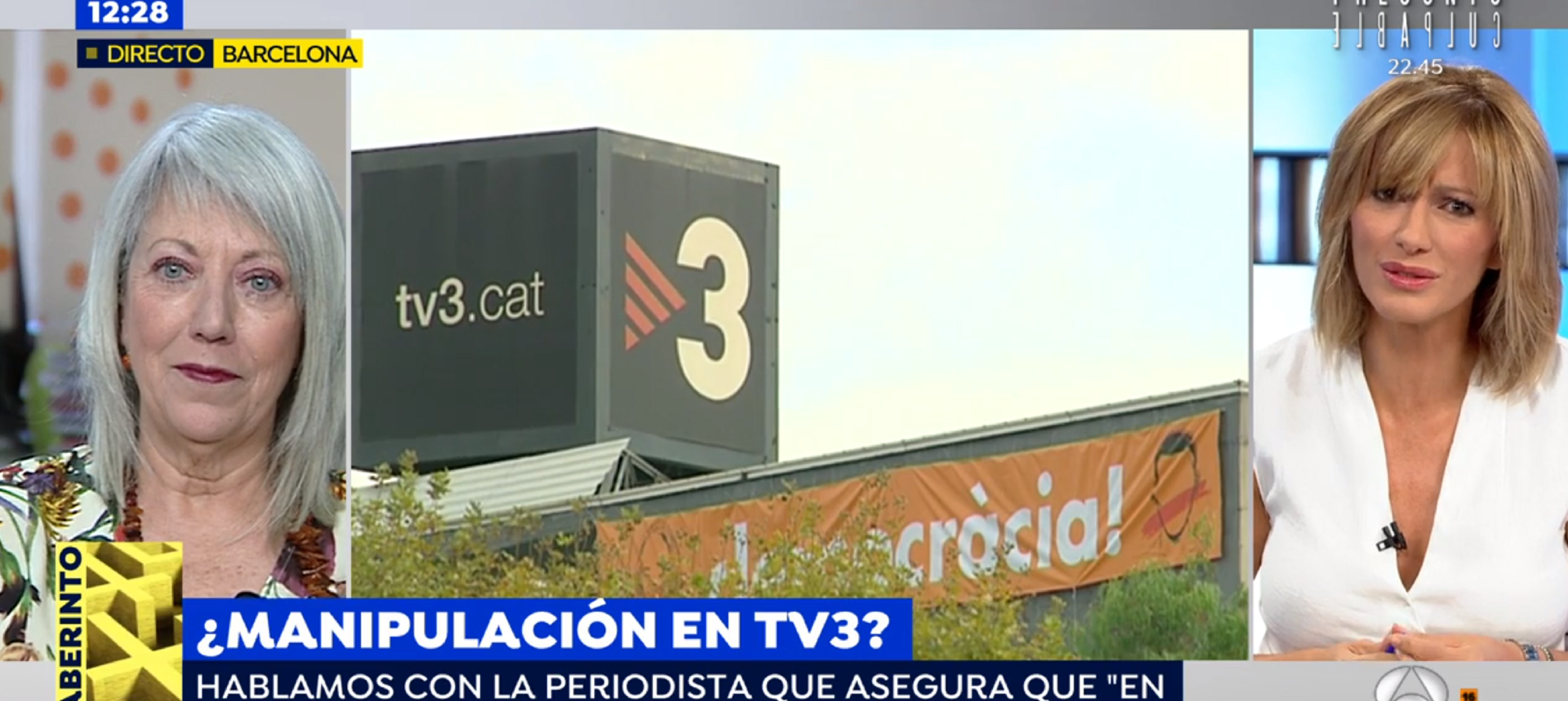 Griso hurga en una exredactora de TV3 que testifica: "TV3 manipula y miente"