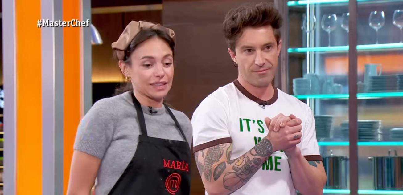 El xef Bosquet, amb Maria, finalista de 'Masterchef 12' TVE