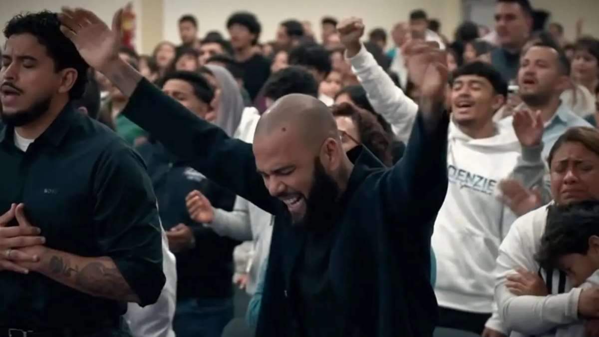 dani alves predicando