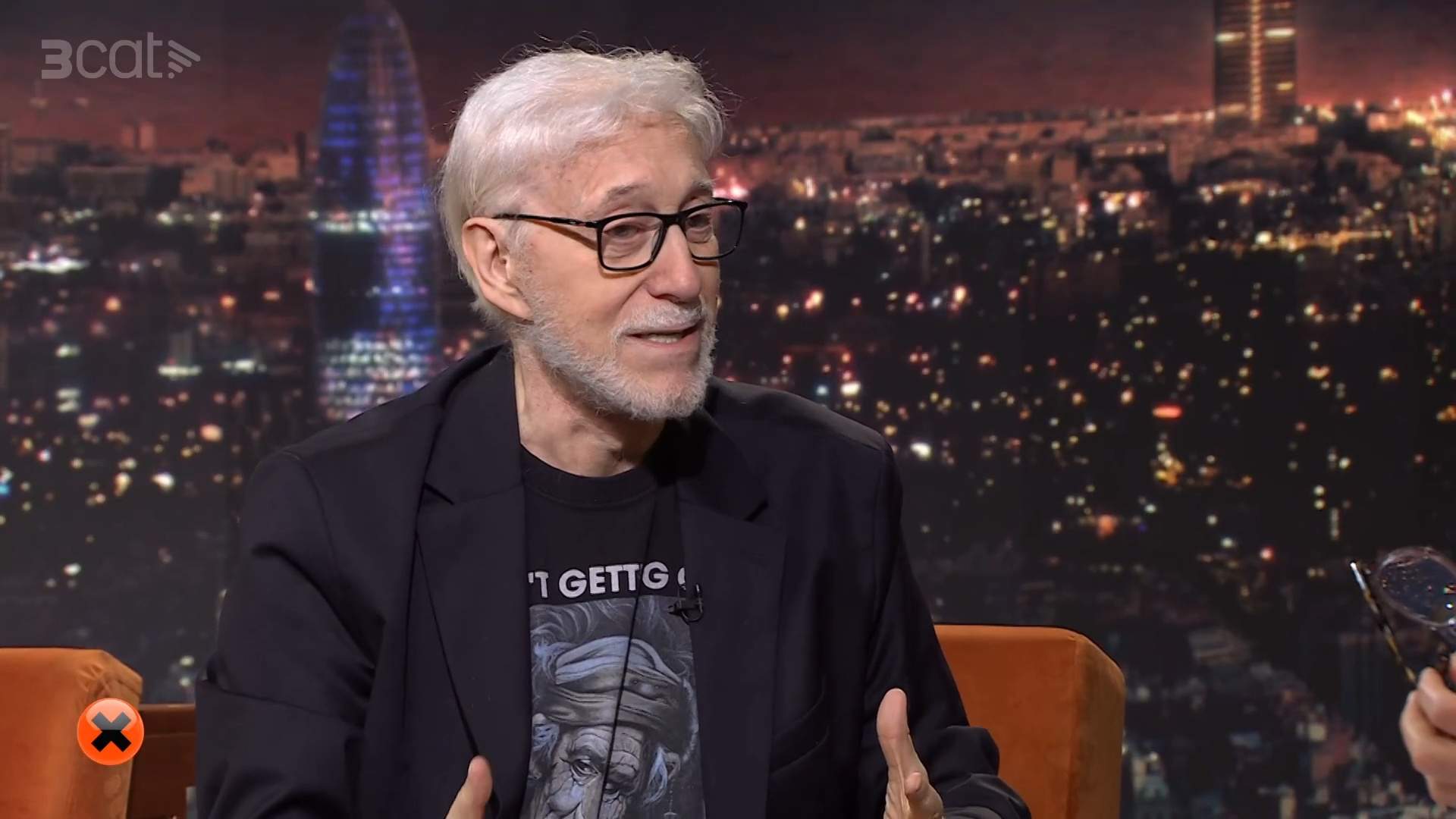 Josep Maria Mainat totalmente calvo: "No te pongas peluquín, así estás más sexy"