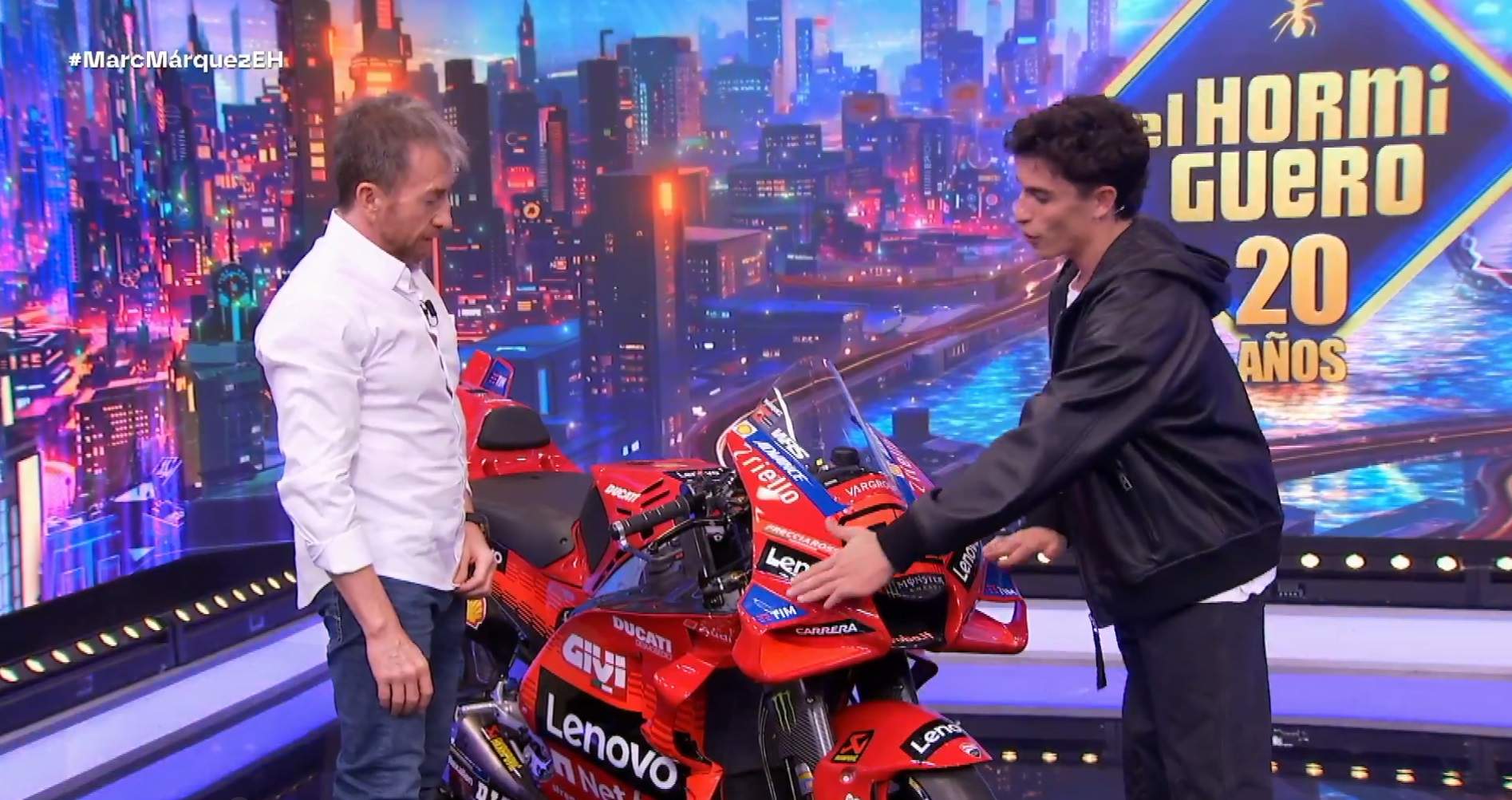 Marc Márquez, pilot de Ducati, superat per Iniesta, Rafa Nadal, Busquets que arriben als 100 milions