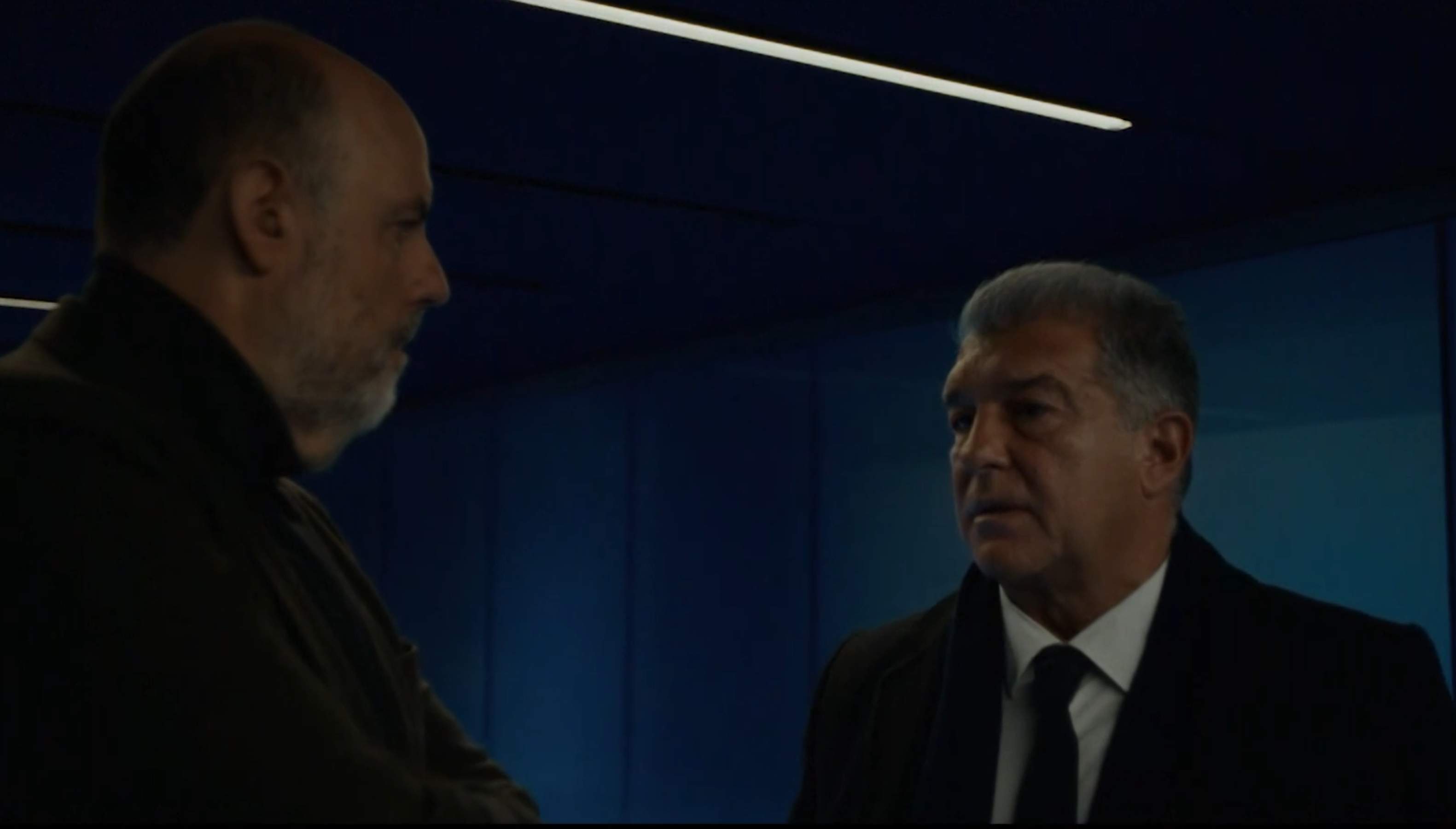 Joan Laporta no es pot contenir les llàgrimes en recordar el càncer que va patir Constanza, la seva exdona