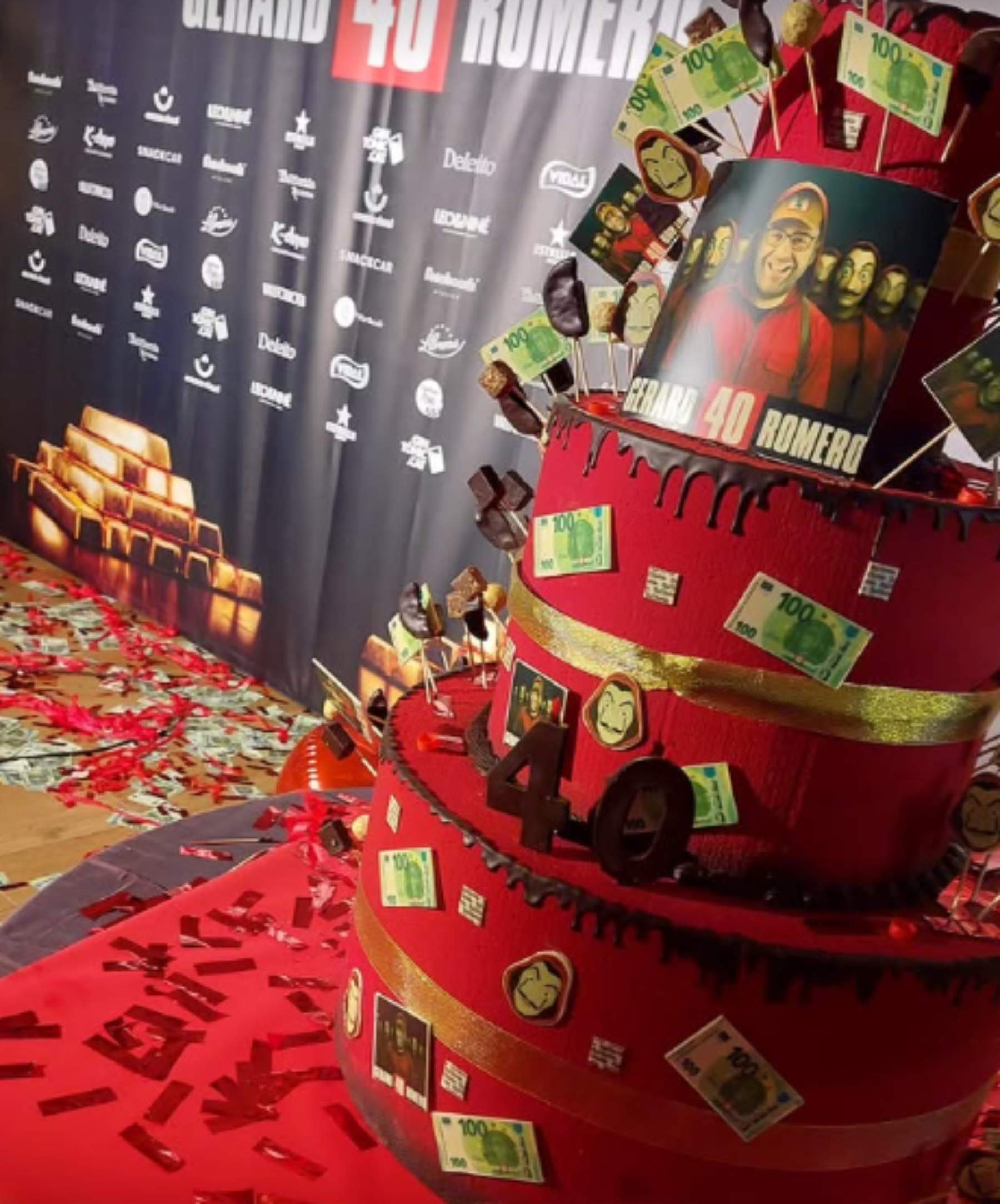 Pastís aniversari Gerard Romero   Instagram