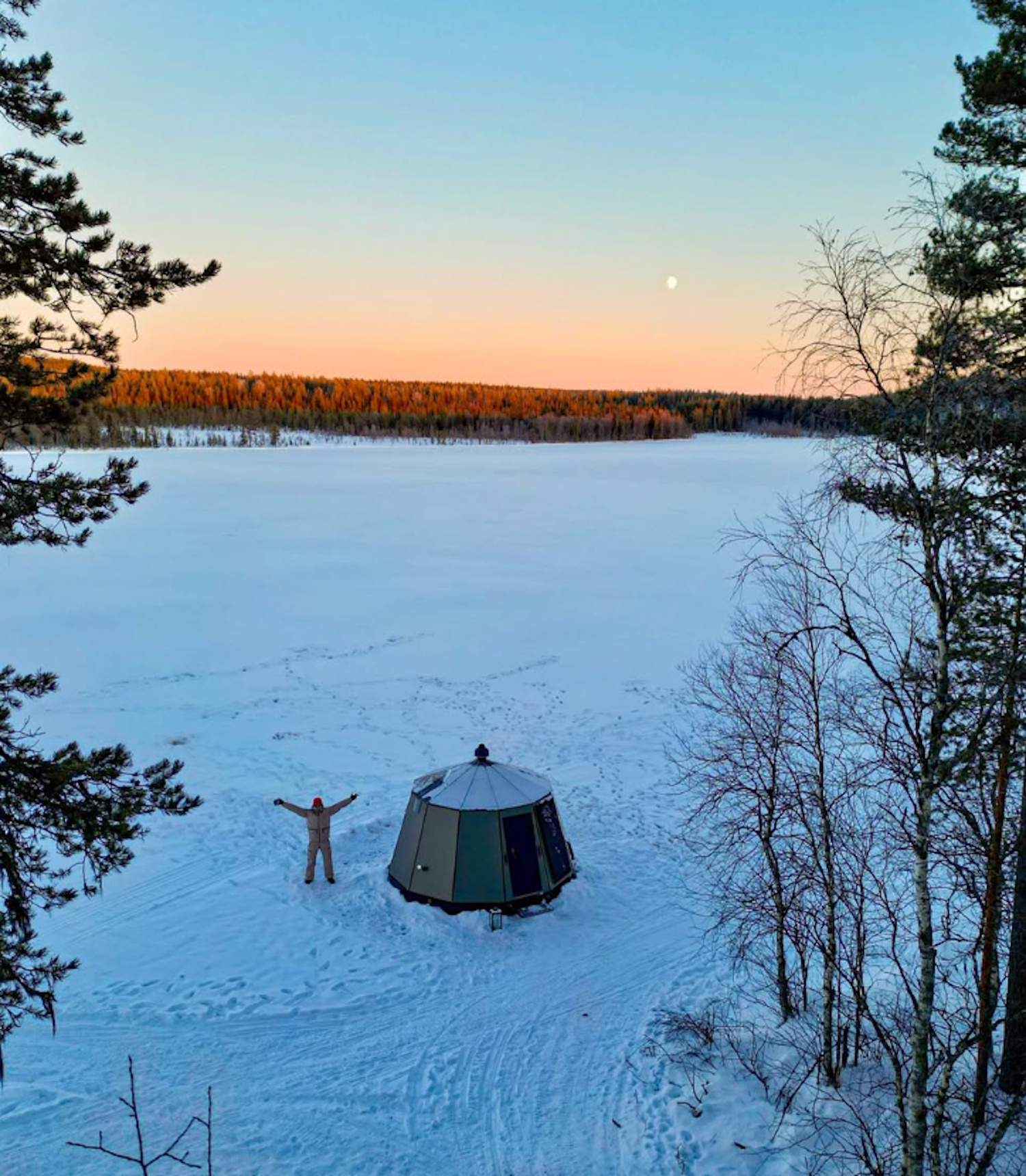 Presentador català, acabat de separar, sol a un iglú a -26 °C per acabar l'any: "Any complicat mentalment"