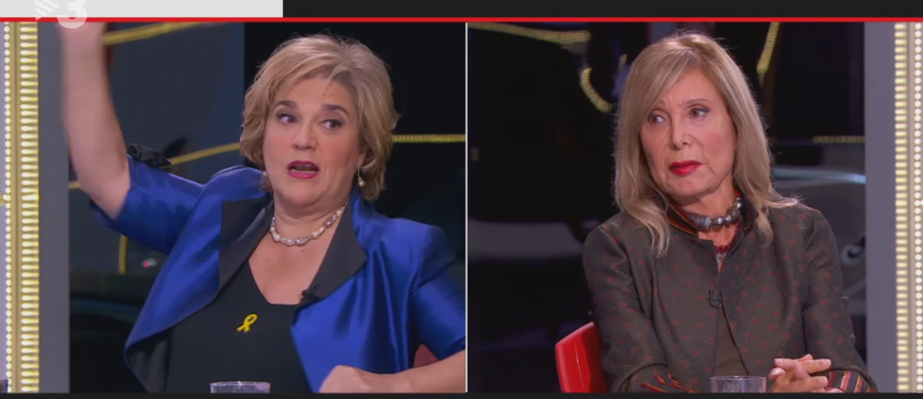 Pilar Rahola y Pilar Eyre debaten en TV3 por qué el rey Felipe es "tan facha"