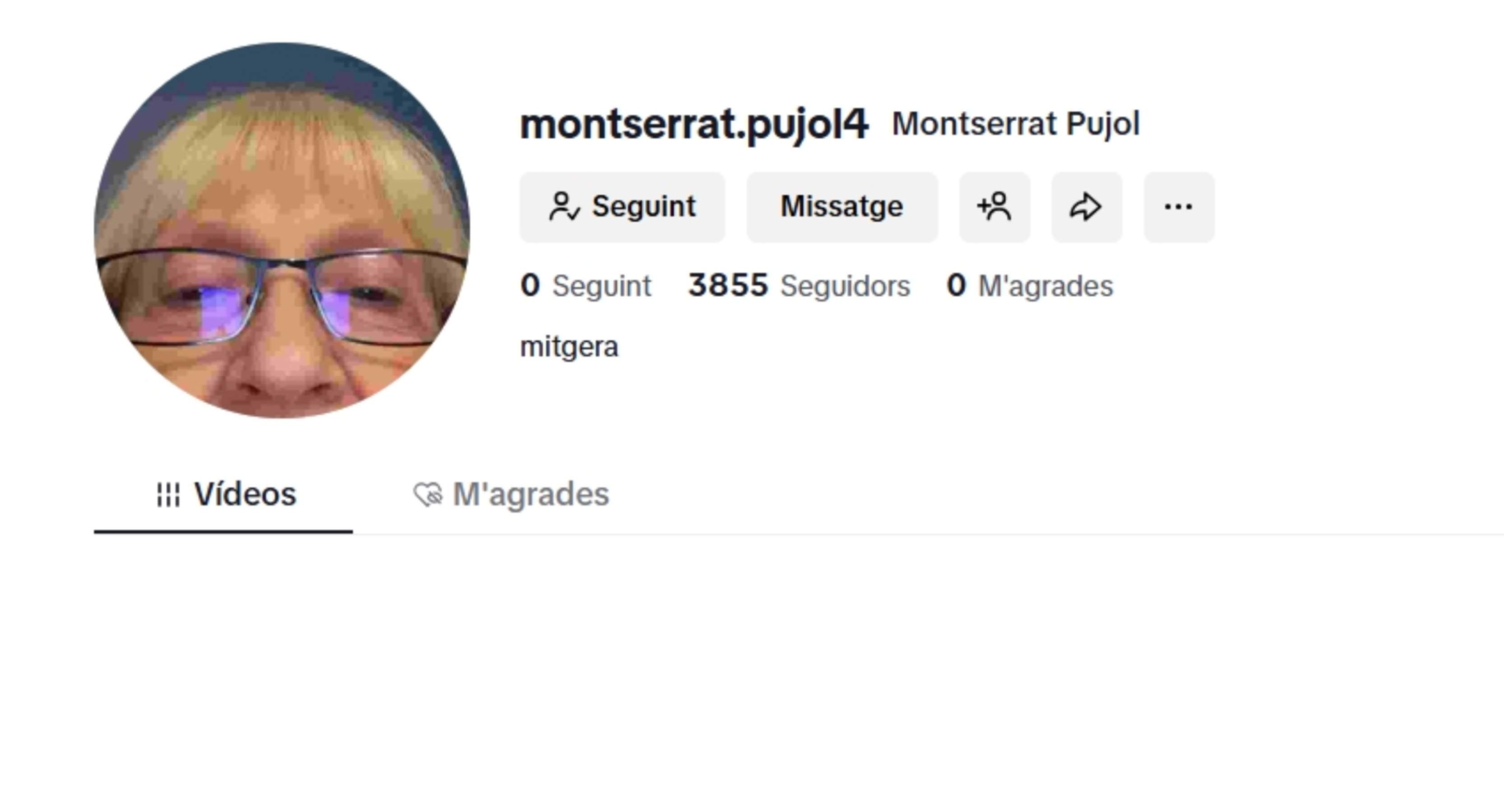 Montserrat, el perfil famós de TikTok que insisteix als creadors de contingut a parlar en català, vídeo viral