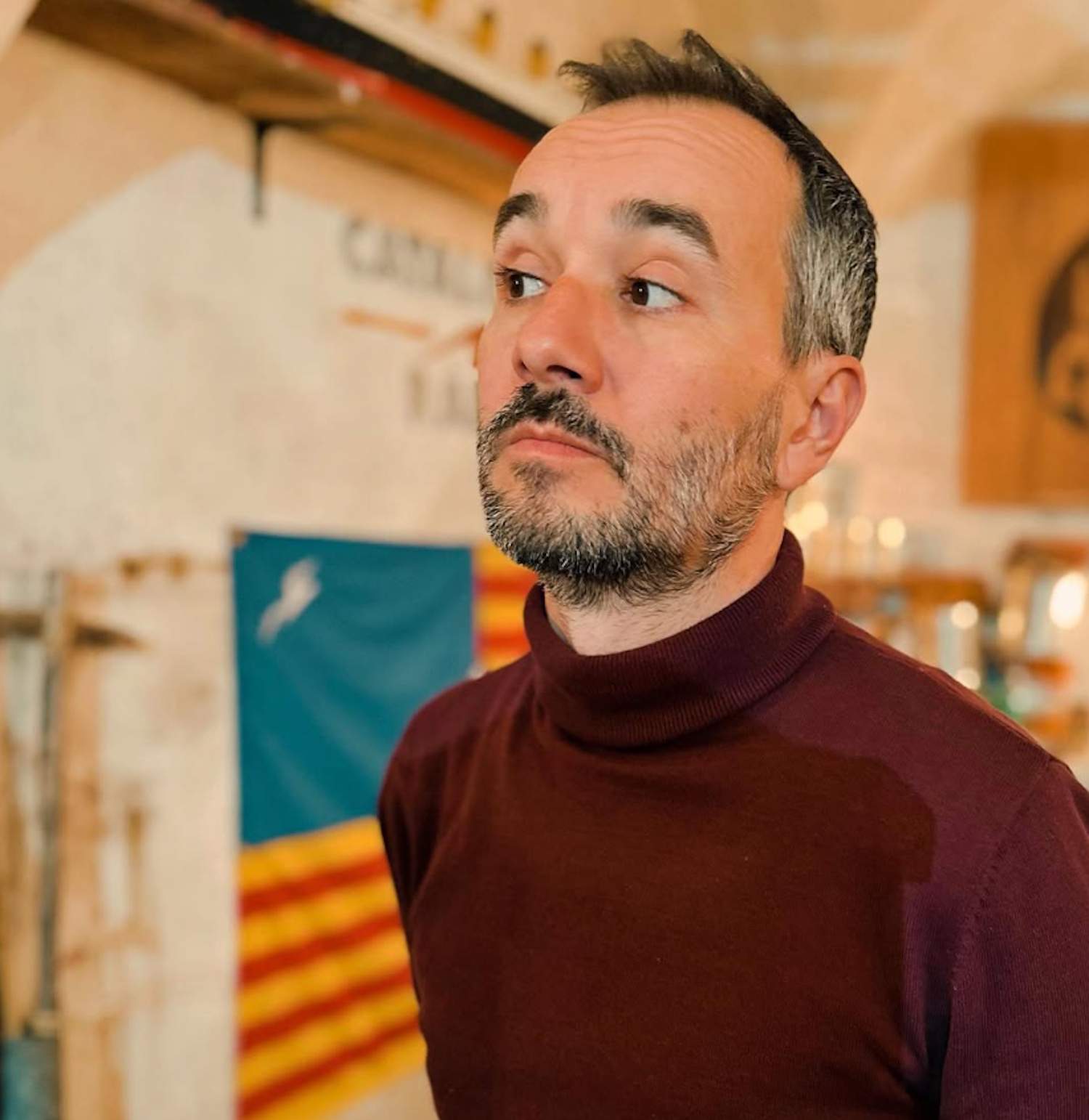 Jair Domínguez, desencadenat, esmicola una zona de Catalunya: "És un invent franquista, un lloc insensat"
