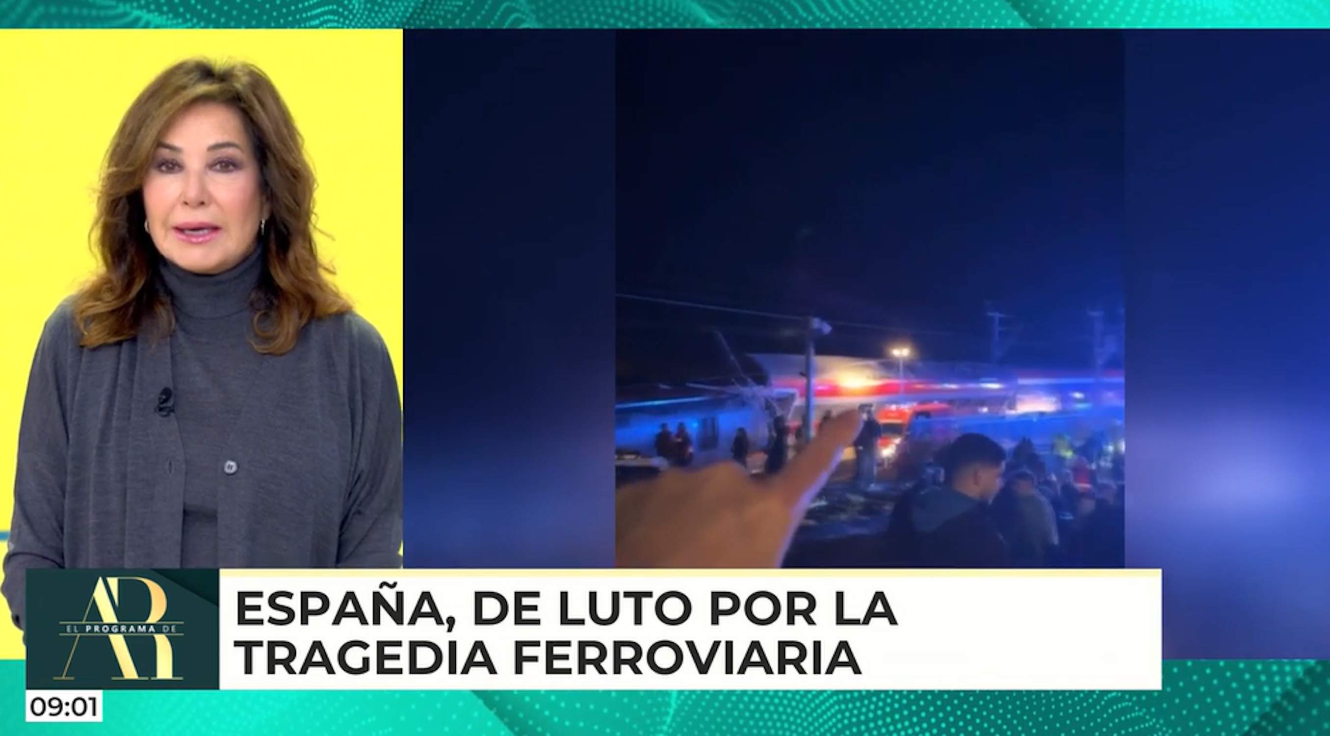 Espectadors irats pel que li ha dit Ana Rosa a Juanma Moreno arran de l'accident d'Adamuz: "Ruin, detritus"