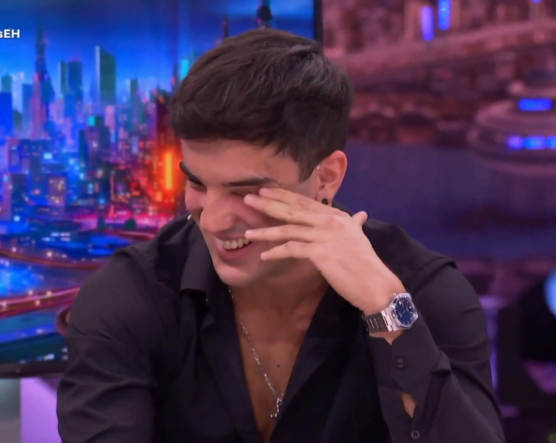 Óscar Casas, vergonya a 'El Hormiguero'   Atresplayer (1)