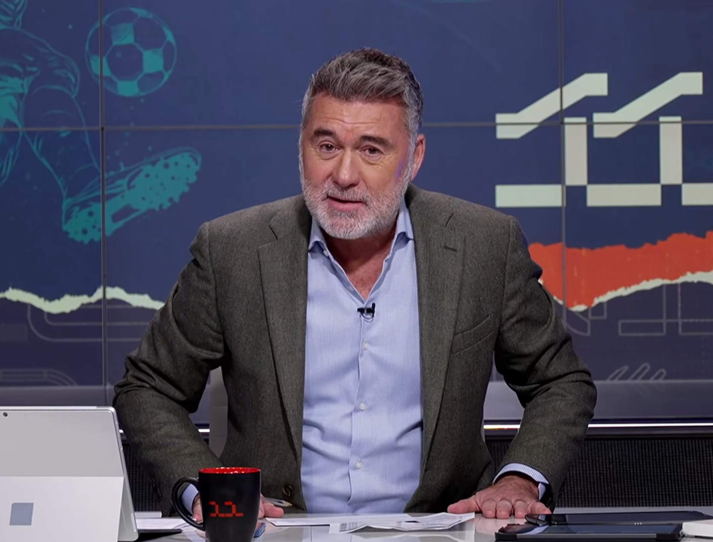 Xavi Valls, presentador de l'Onze a Esport3   3Cat