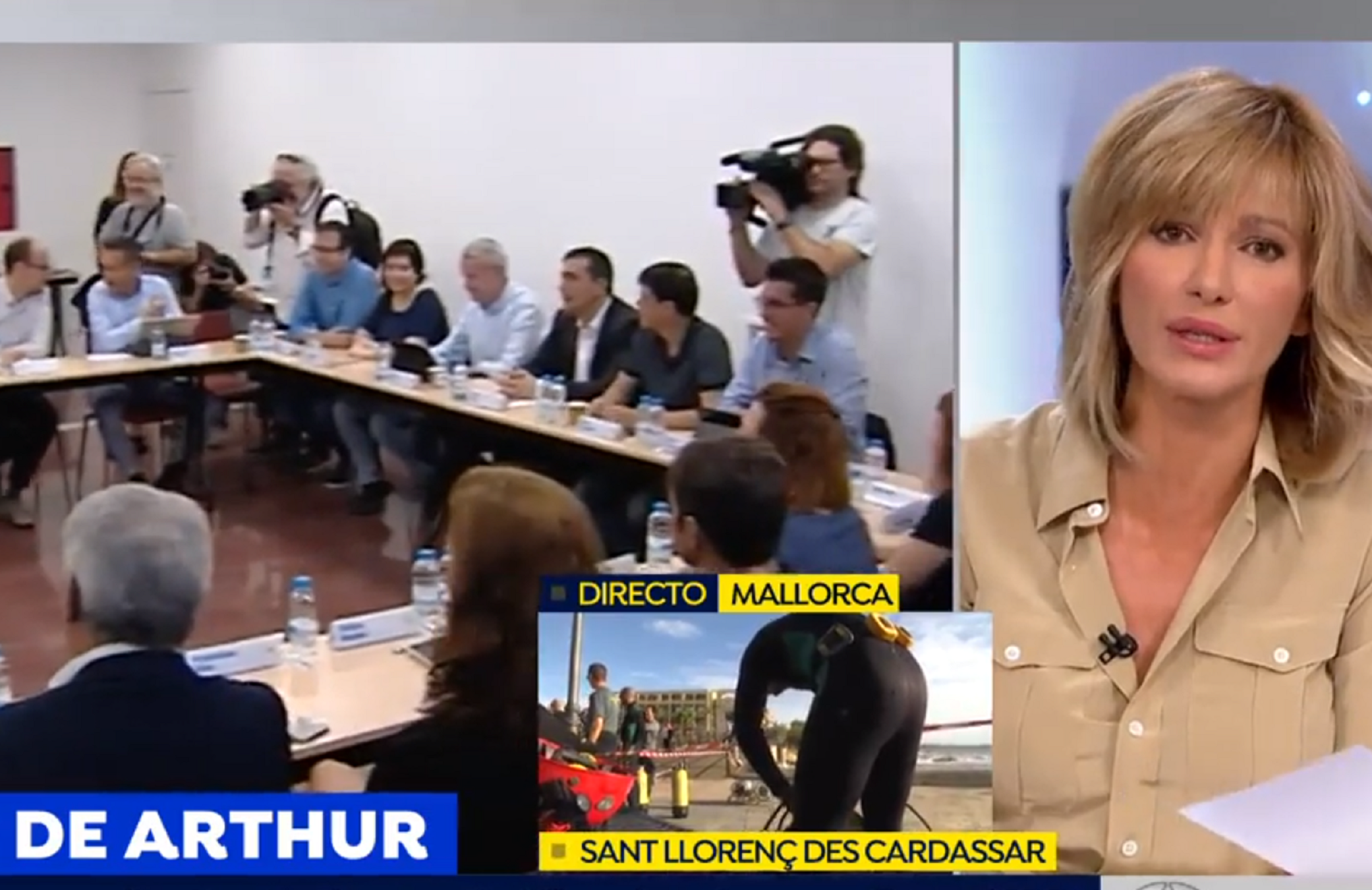 Antena 3 descatalanitza el nen desaparegut a Mallorca i escriuen "Arthur"