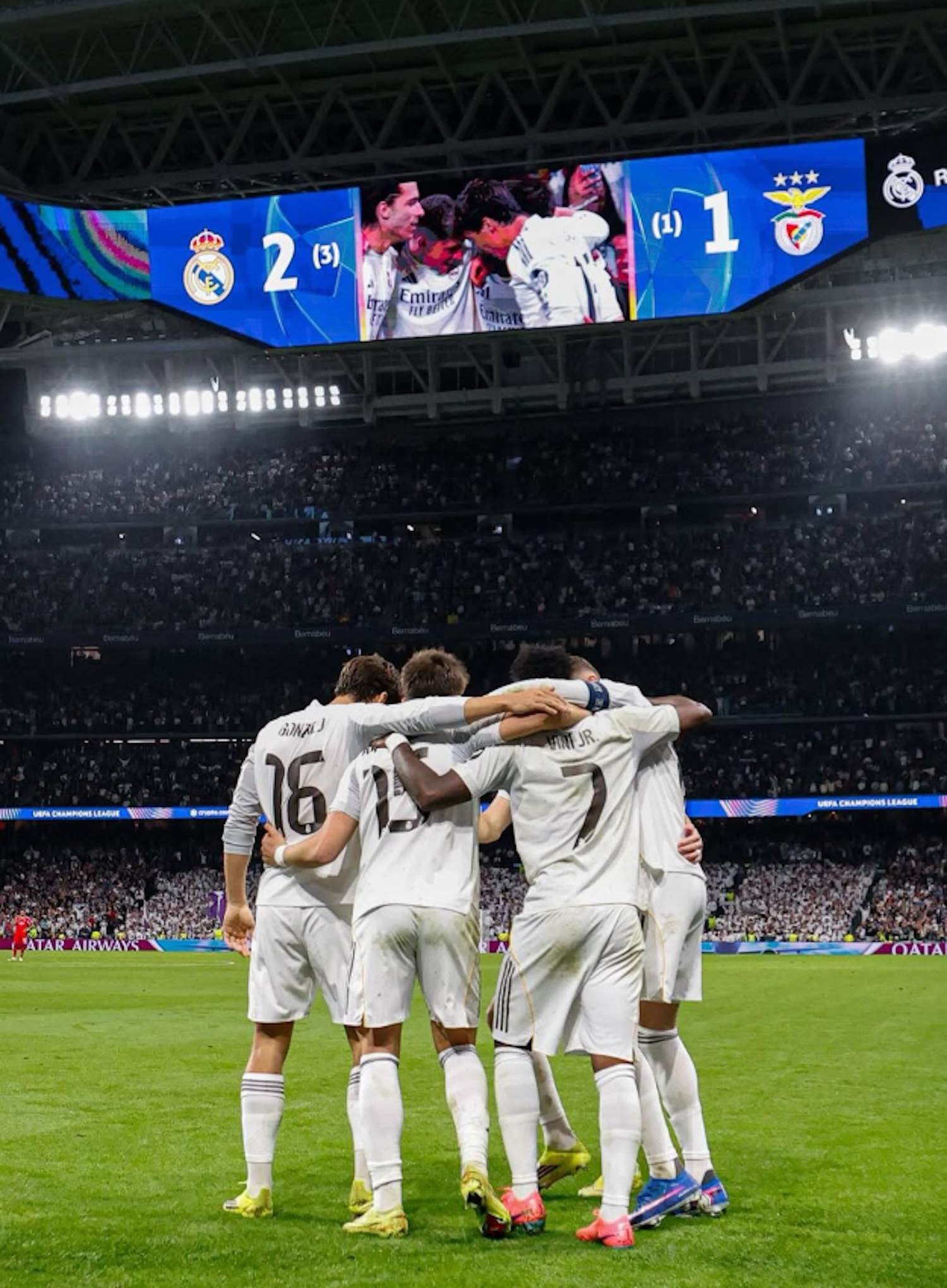 Crac culer, brutal en veure una imatge infecta al Bernabéu al Madrid-Benfica de Champions