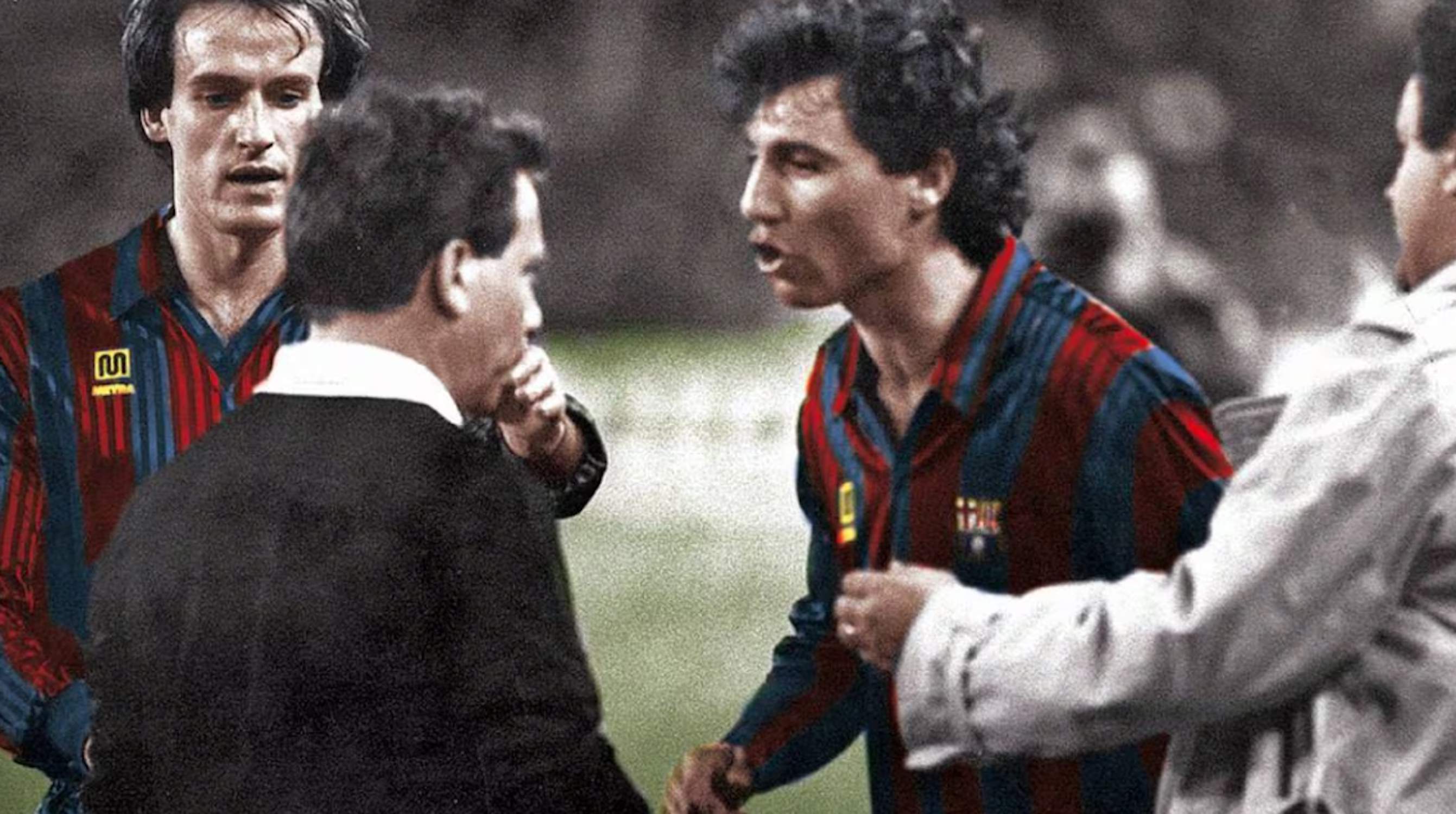 Urízar i Stòitxkov es retroben 36 anys després de la trepitjada en un Barça-Madrid: què s'han dit a la cara