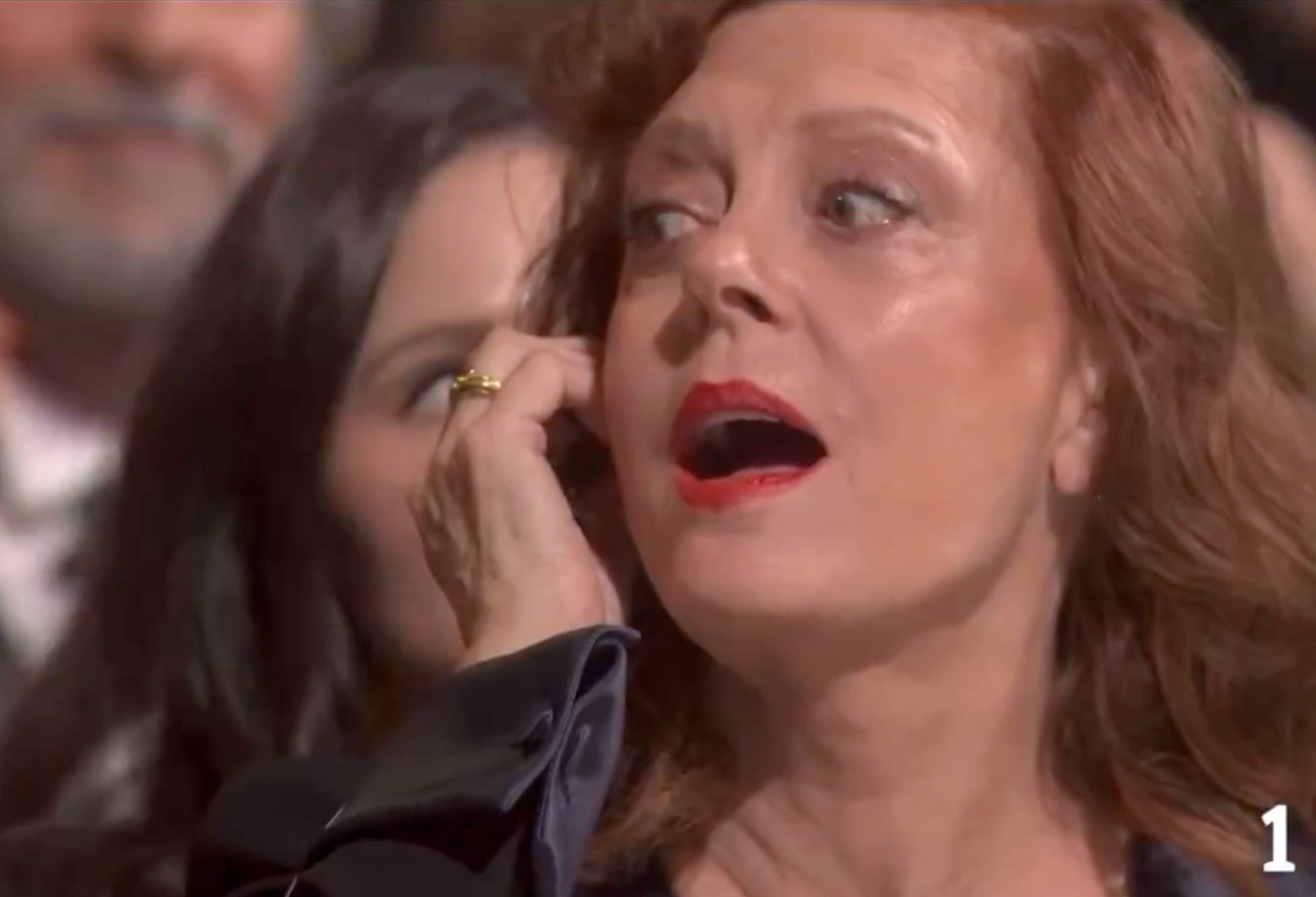 Reacció brutal de Susan Sarandon en reconèixer aquesta actriu catalana, menció molt especial: "Butaca de oro"