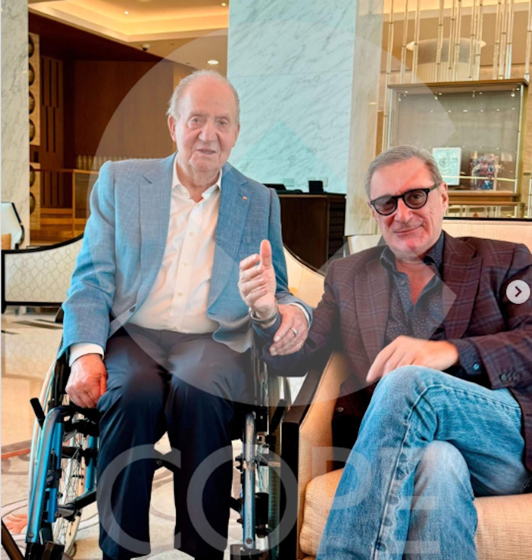 Sorpresa por la nueva residencia de Juan Carlos: en la ciudad más catalana posible