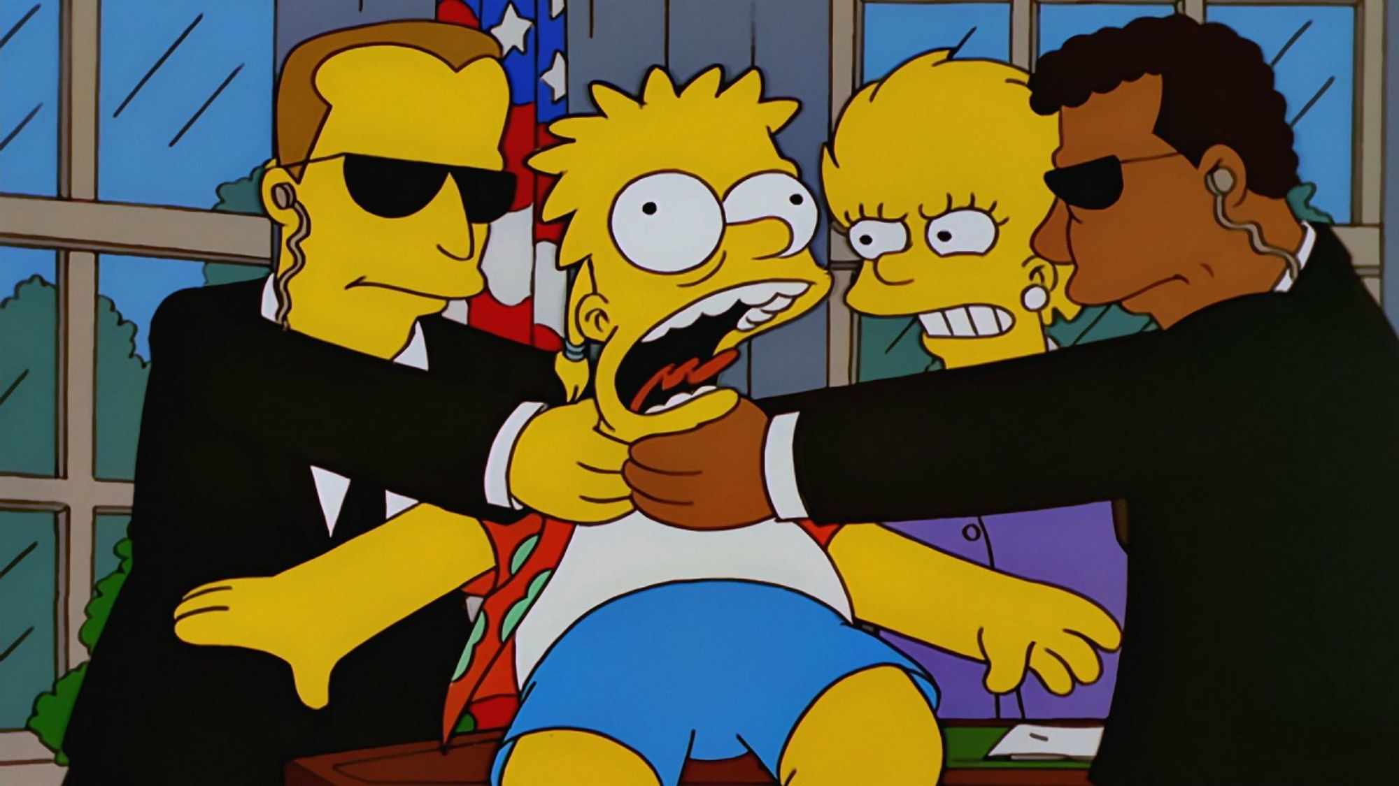 'Els Simpsons' van predir la presidència de Trump