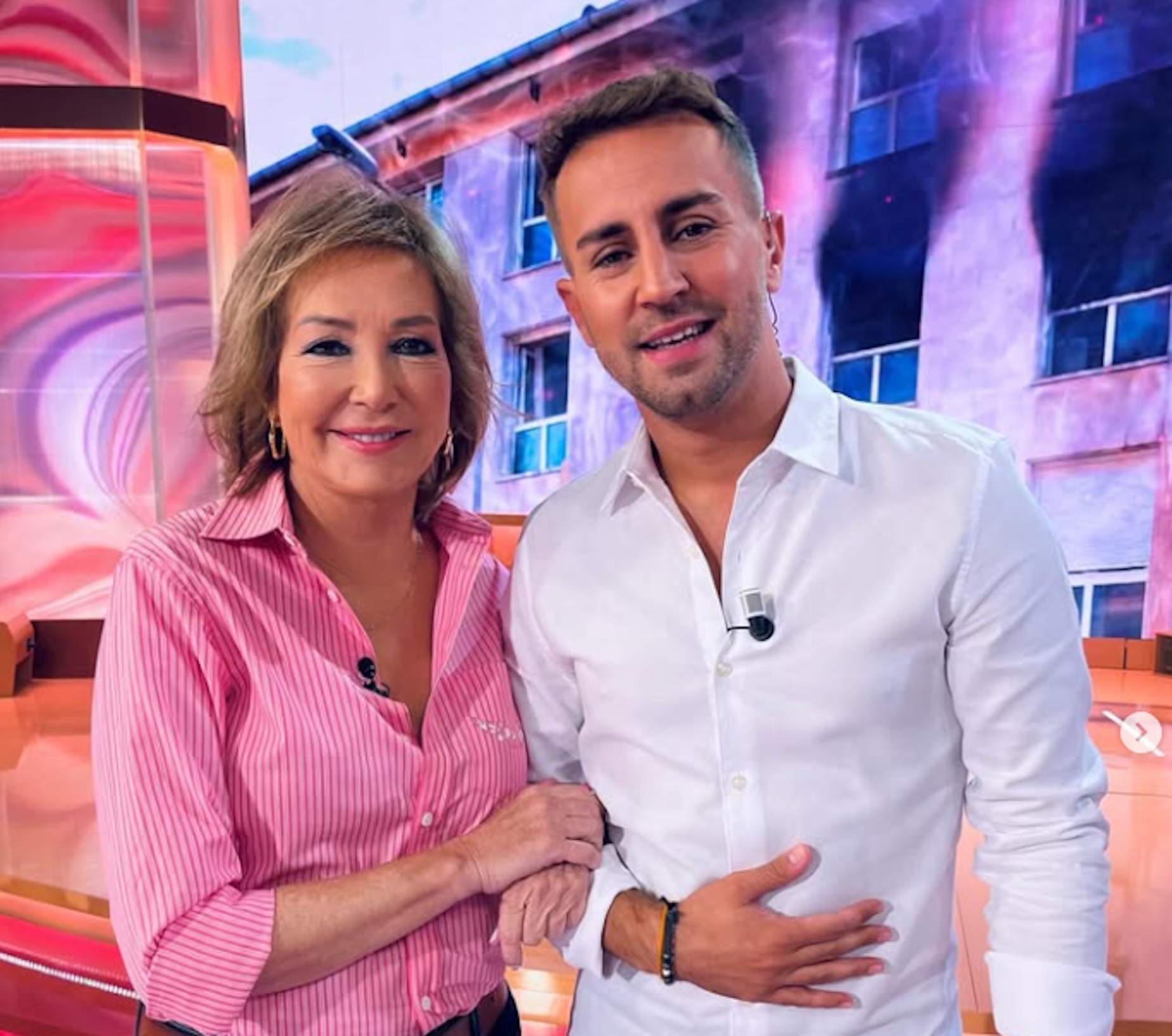 ana Rosa Quintana Alejandro Fernández, Telecinco