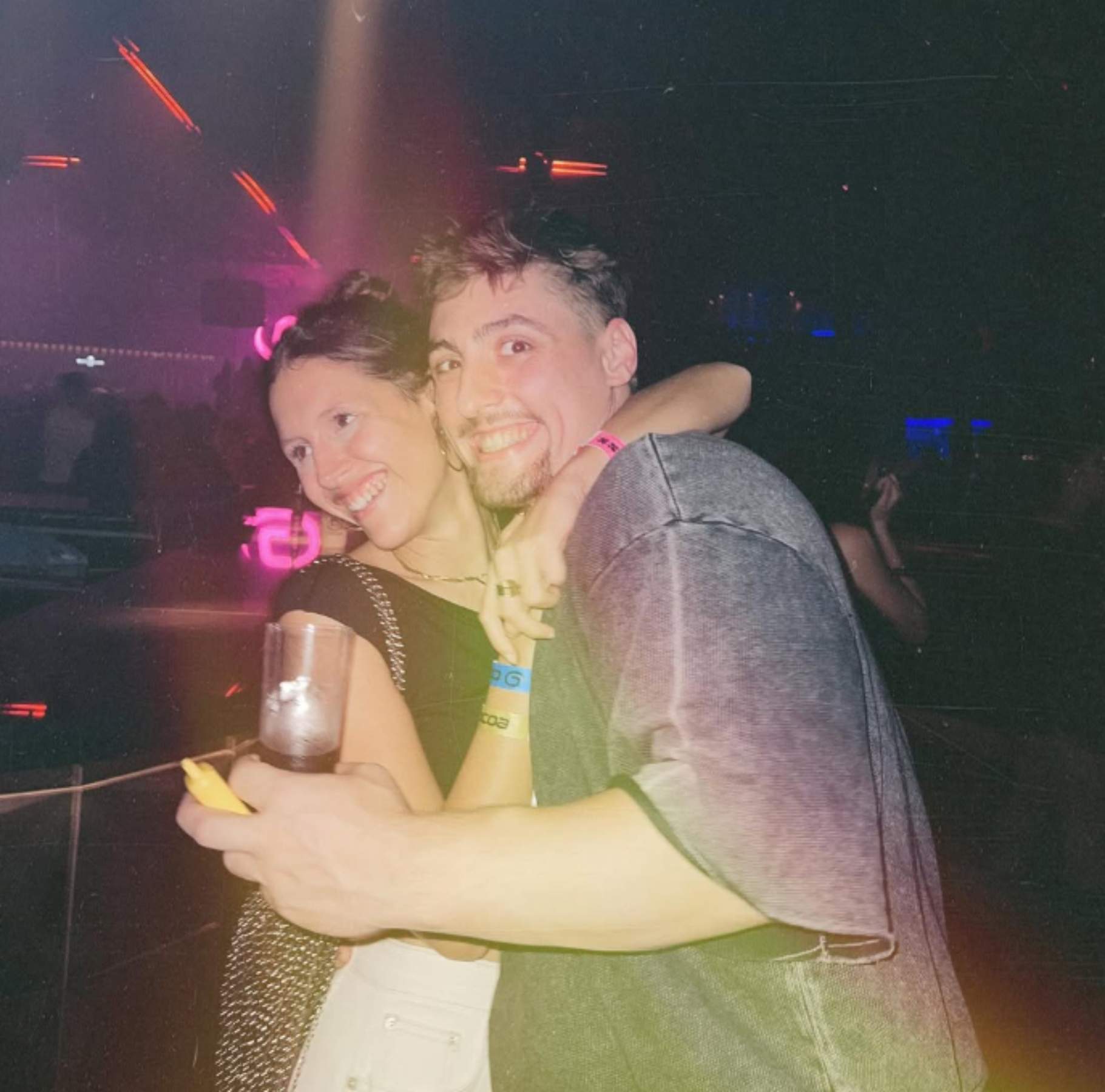 Xavier Coca amb la Maria, la seva xicota / Instagram