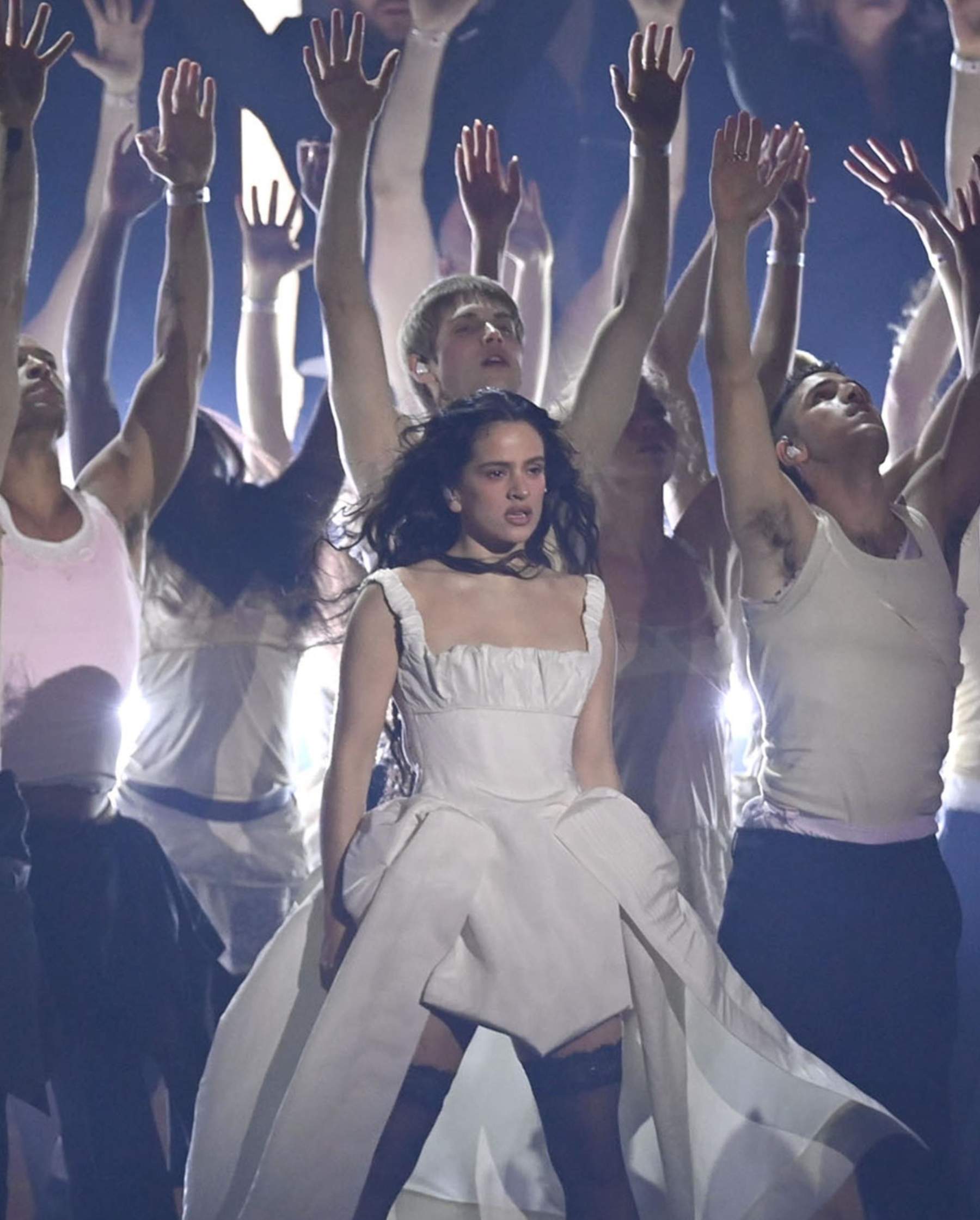 Aquesta és l'exconcursant del Benidorm Fest que forma part de la gira de Rosalía: corista i amiga íntima