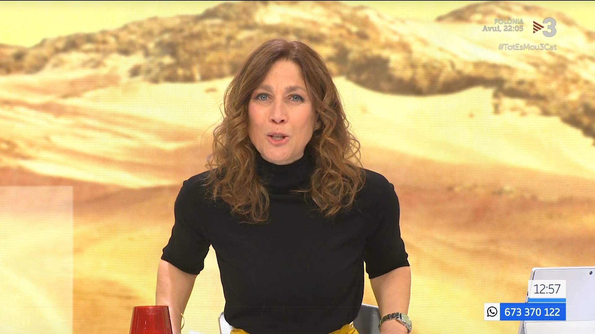 Melero emocionada: recibe a un excolaborador de Matins, 20 años sin salir en TV3