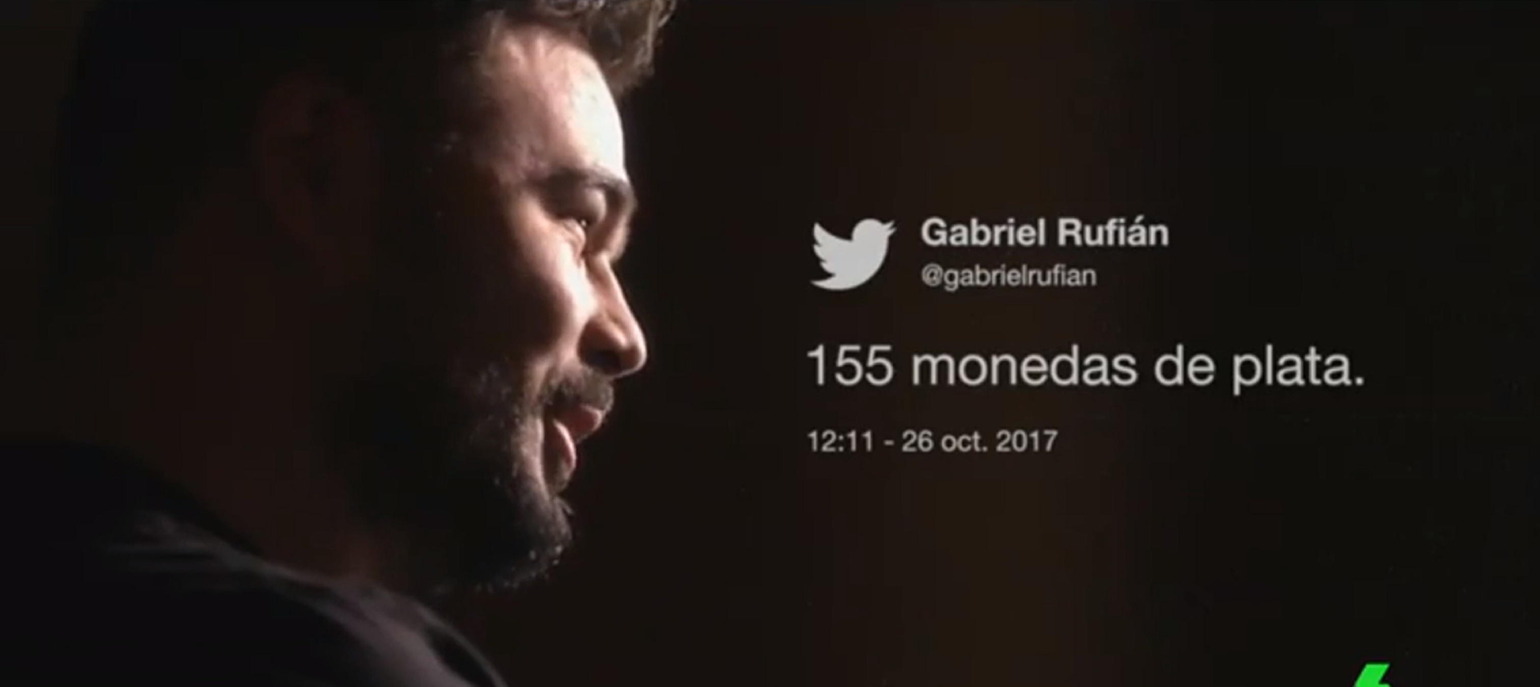 Rufián se las tiene con Enric Juliana por la DUI y las 155 monedas de plata