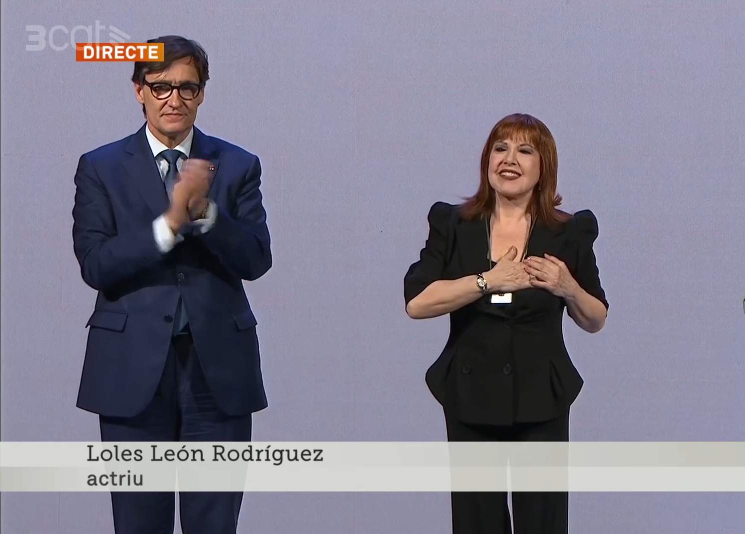 Loles León revela la conversa amb Illa donant-li la Creu de Sant Jordi: "Que se jodan"