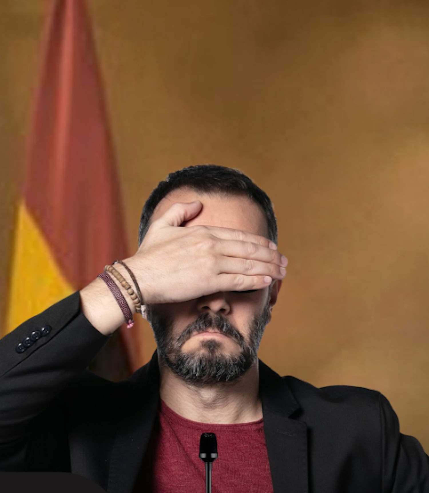 Jair Domínguez alucina: qué ha visto al lado de una estelada, en una carretera catalana, después del juicio