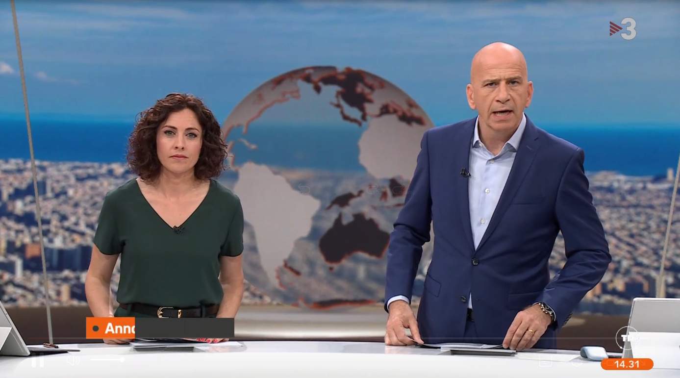 Alarma a TV3: un problema tècnic molt greu impedeix que s'emeti el Telenotícies
