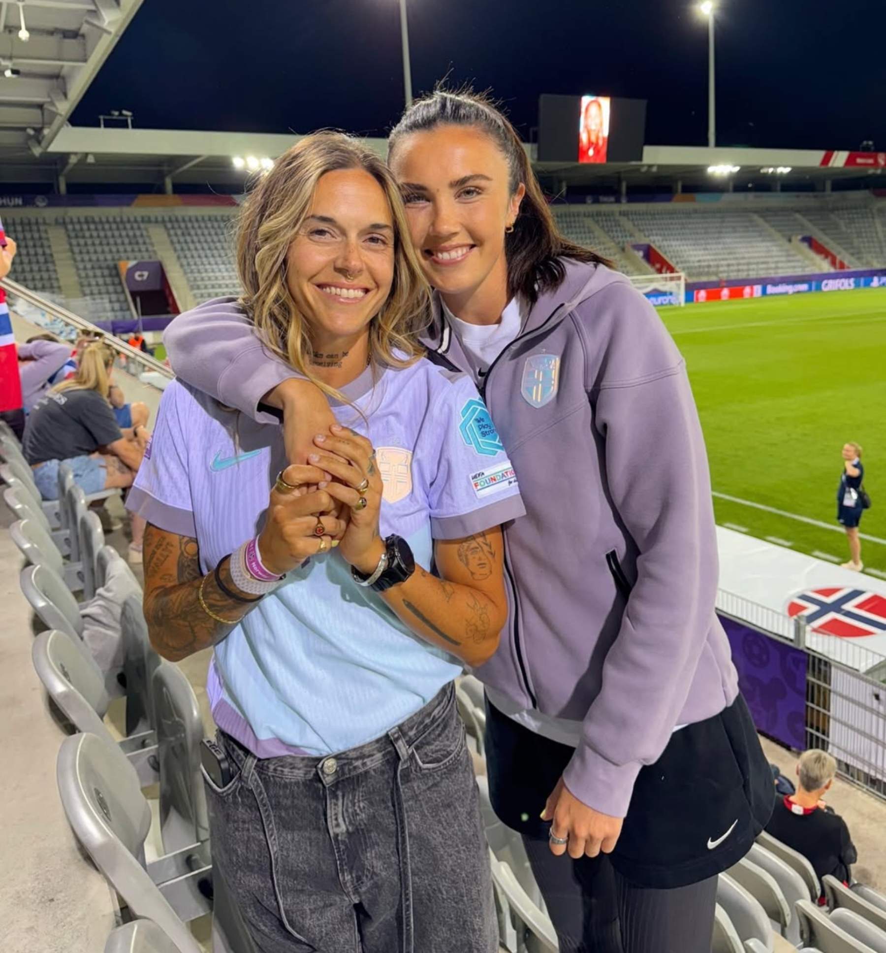Mapi León i Ingrid Engen, molt sinceres sobre ser rivals per la final de la Champions: "Se va a ir a cuchillo"