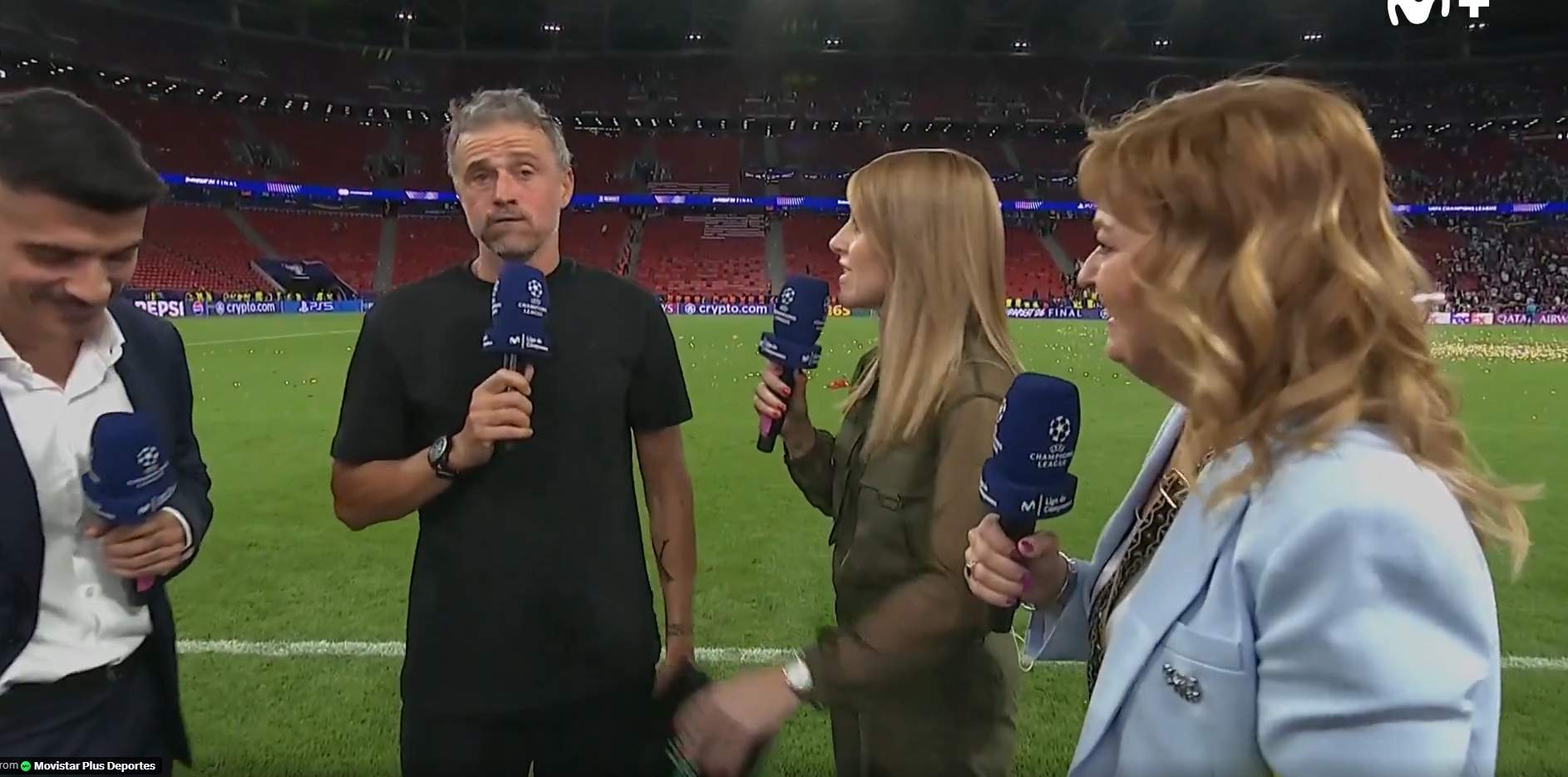 Susana Guasch i el 'Marca', escaldats amb la victòria de Luis Enrique a la Champions: què ha fet en veure-la