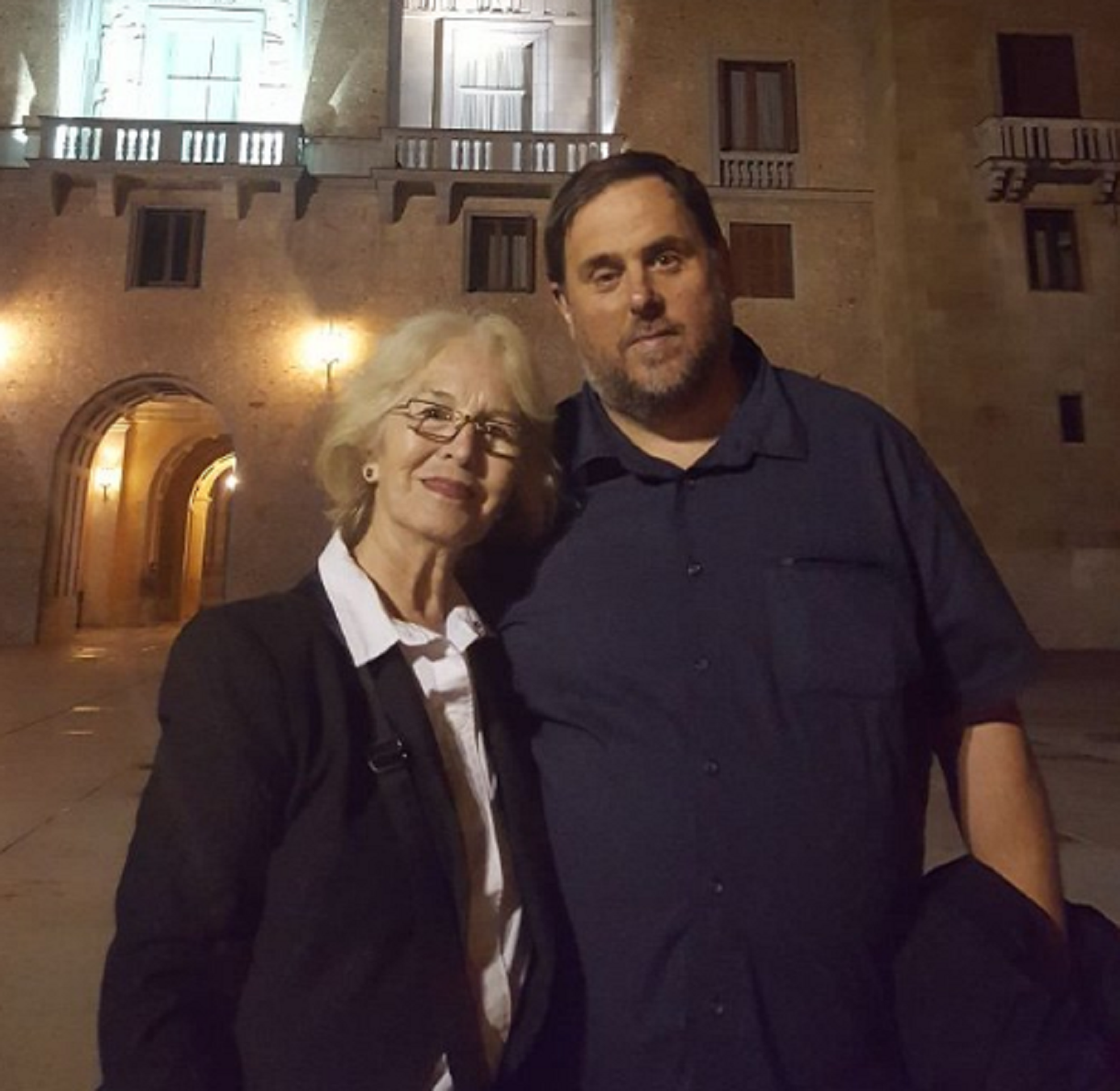 L'amiga andalusa d'Oriol Junqueras, vexada per visitar-lo: "vieja inculta"