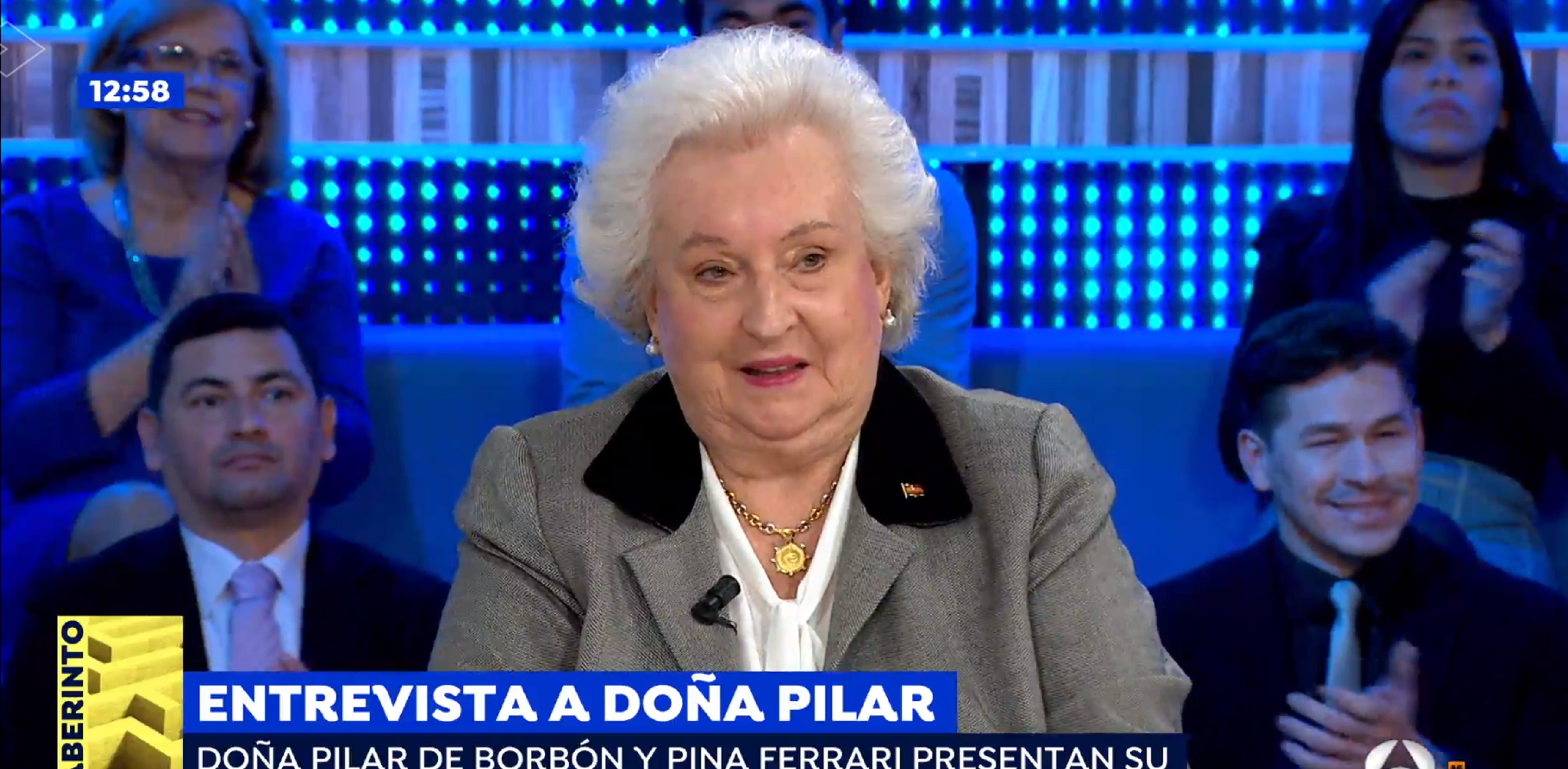 Pilar de Borbón habla del divorcio en TV: "Con Cristina no hablamos de Iñaki"