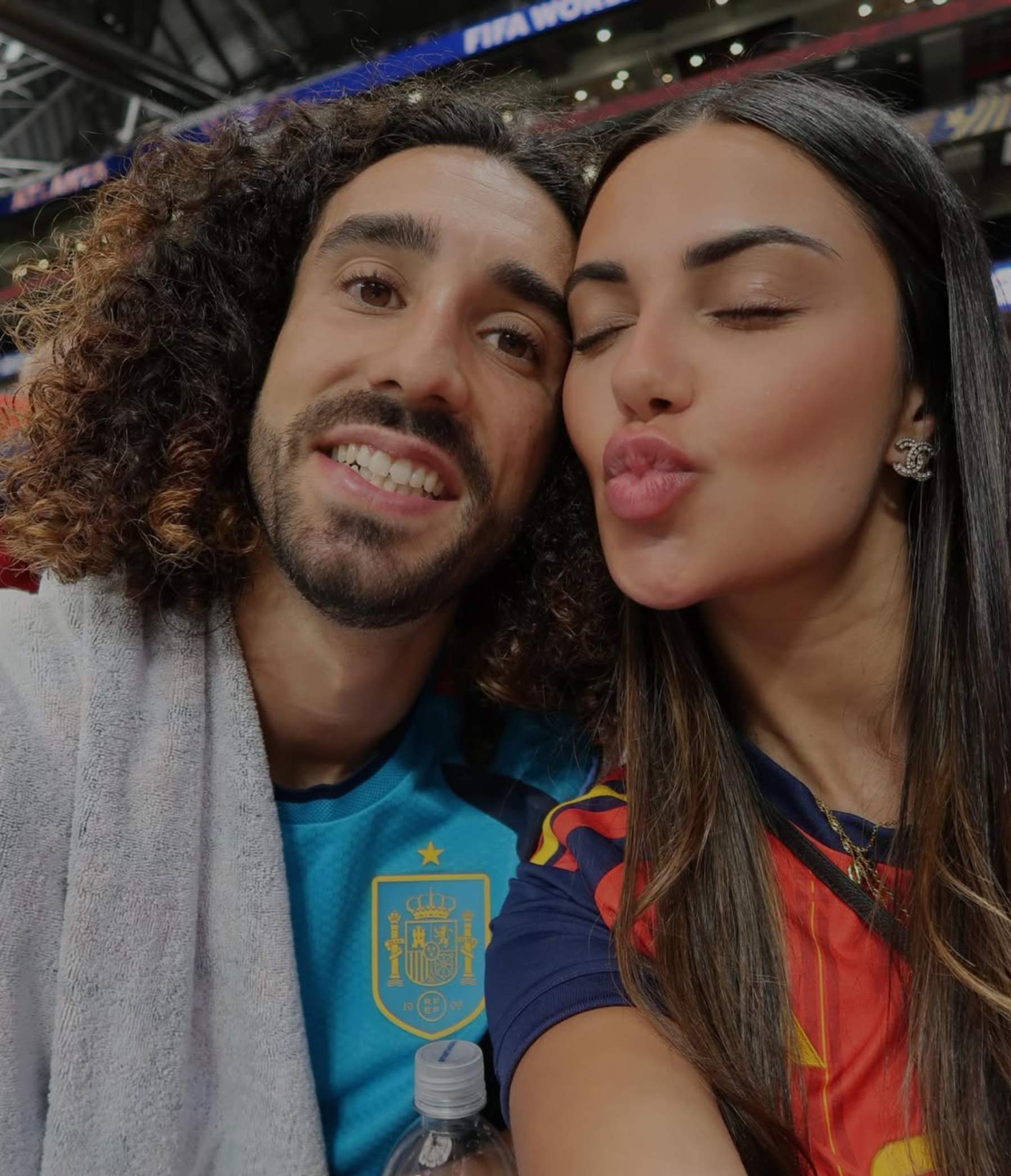 Claudia, la parella de Cucurella, respon als missatges sobre el canvi de vida a Madrid: "No va a ser facil"