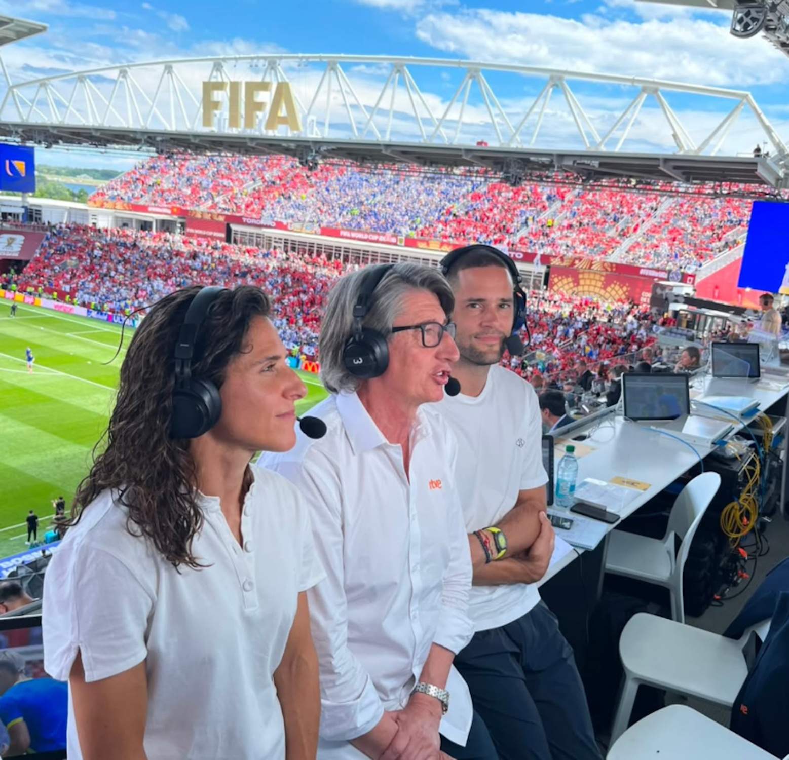 Rivero sulfura l'audiència durant el partit d'Espanya contra l'Aràbia Saudita al Mundial a TVE: què ha dit
