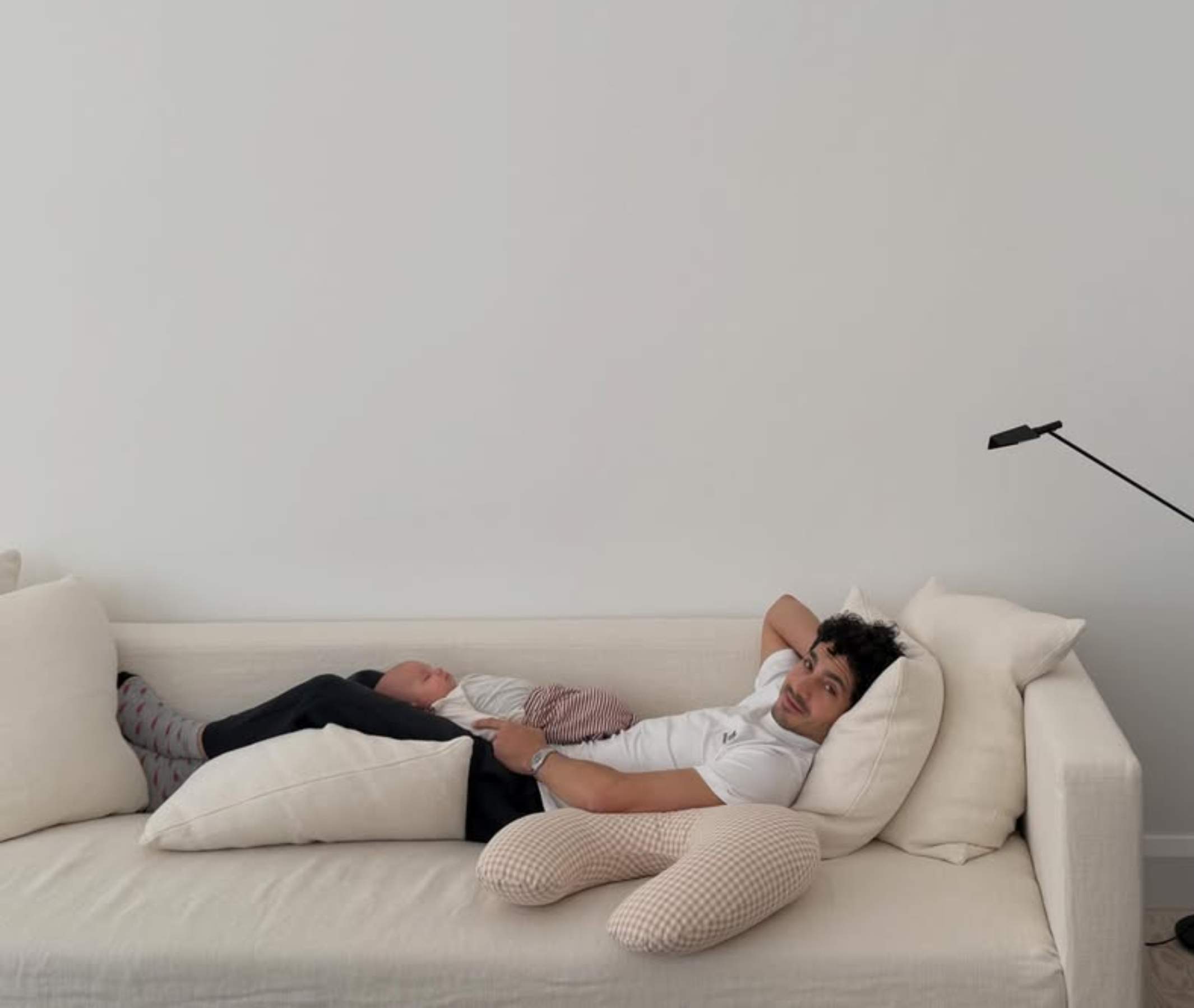 Chino Darín amb el seu fill   Instagram