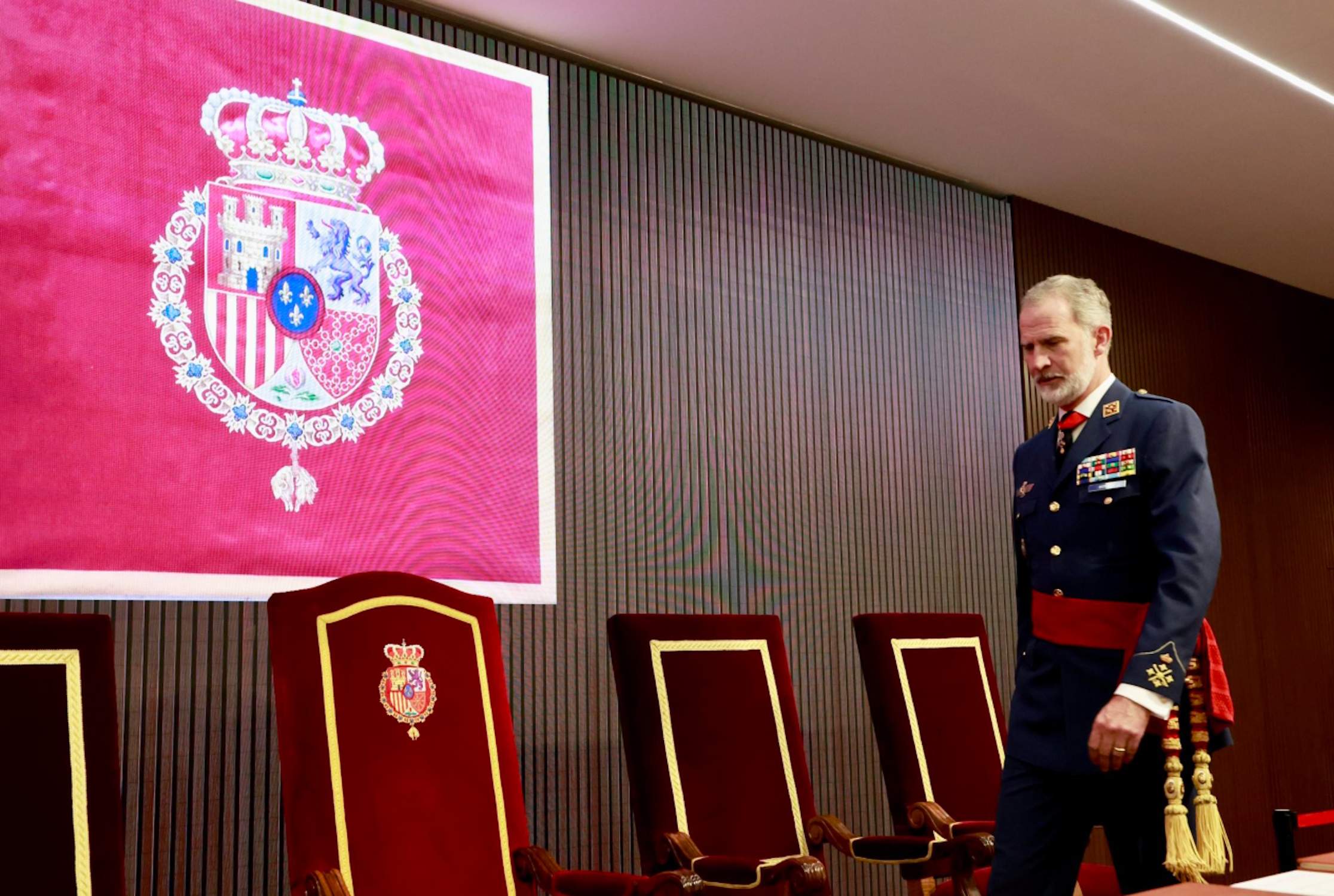 Els Borbons, indignats: què li han fet i pintat a la imatge d'un membre de la família, en ple Madrid