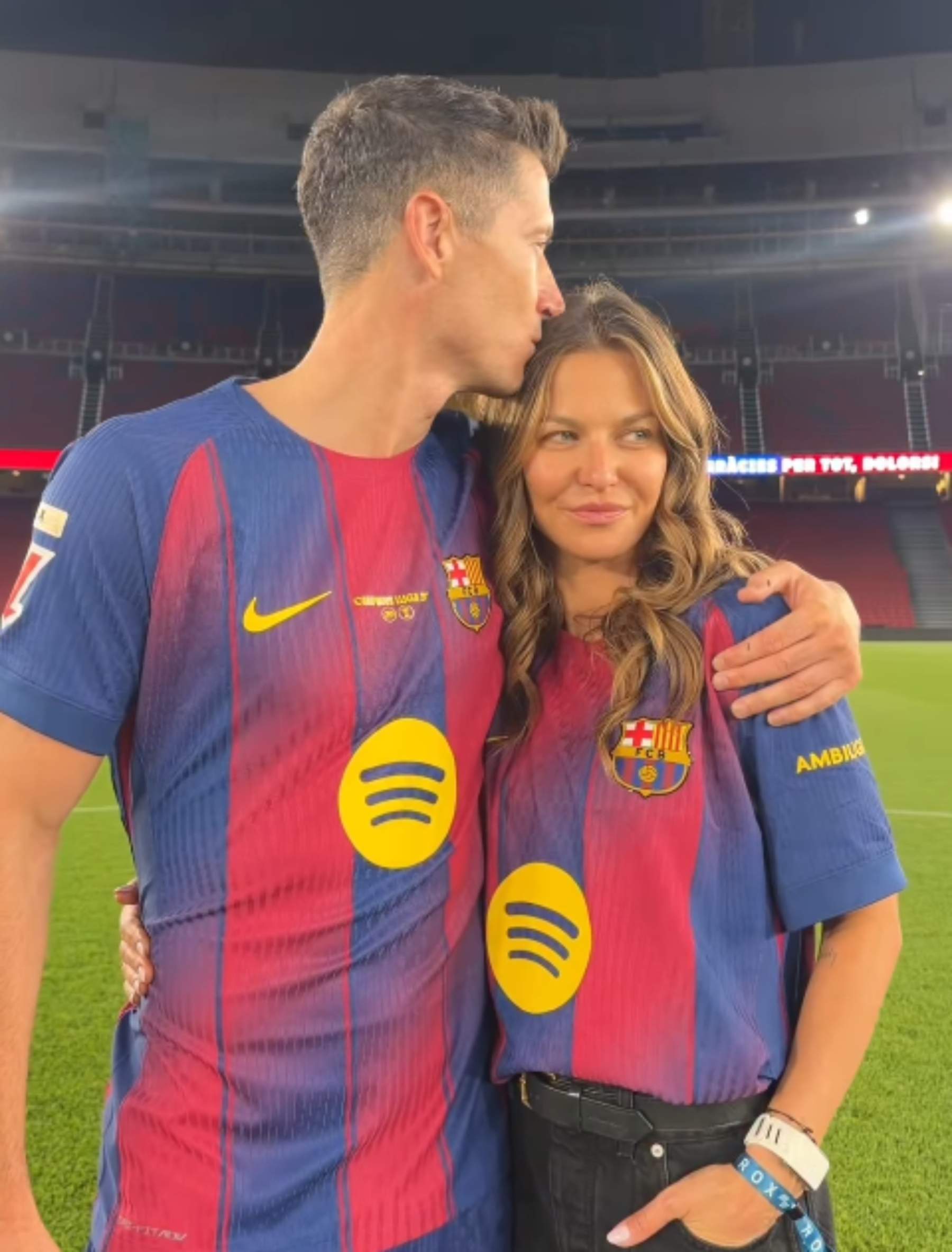 Anna Lewandowska fa plorar els catalans, la carta d'amor a Barcelona abans de marxar a Chicago: "Em fa por"