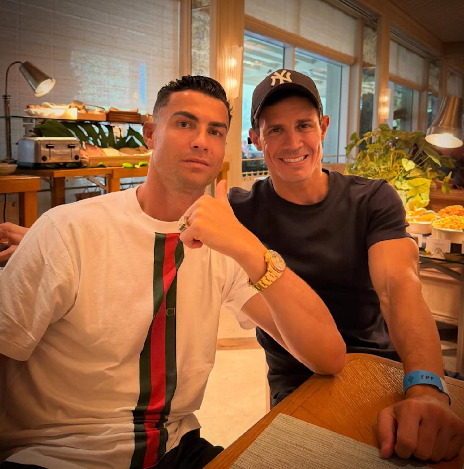 La comentada reacció d'Edu Aguirre amb l'eliminació de Cristiano Ronaldo del Mundial: què ha fet
