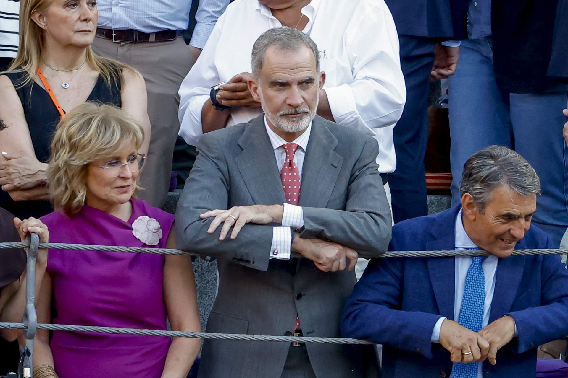 Un medio revela el polémico gesto de Felipe en los toros para que no lo vieran con alguien: "Imagen incómoda"