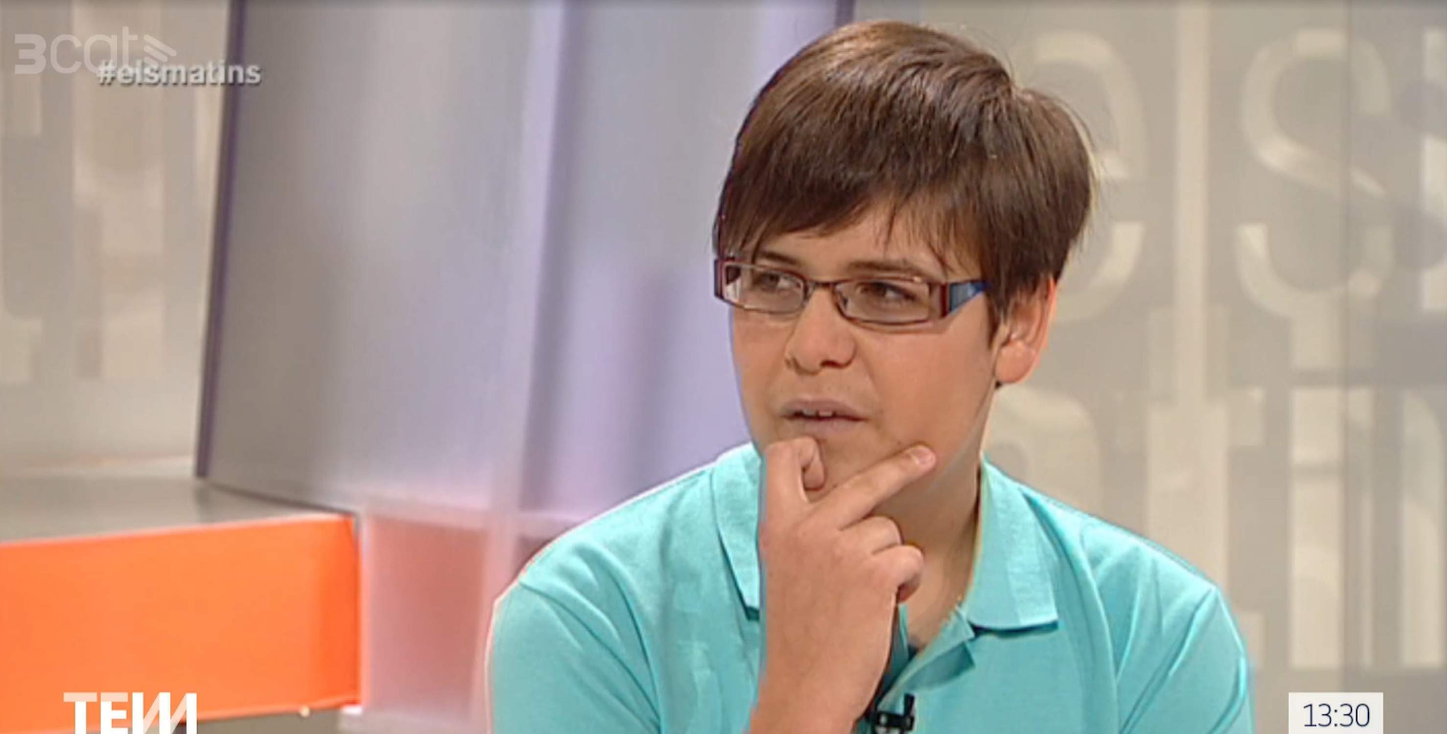 De conèixer la Melero amb 14 anys i somiar en treballar a TV3... a aconseguir-ho 13 anys després: com és ara