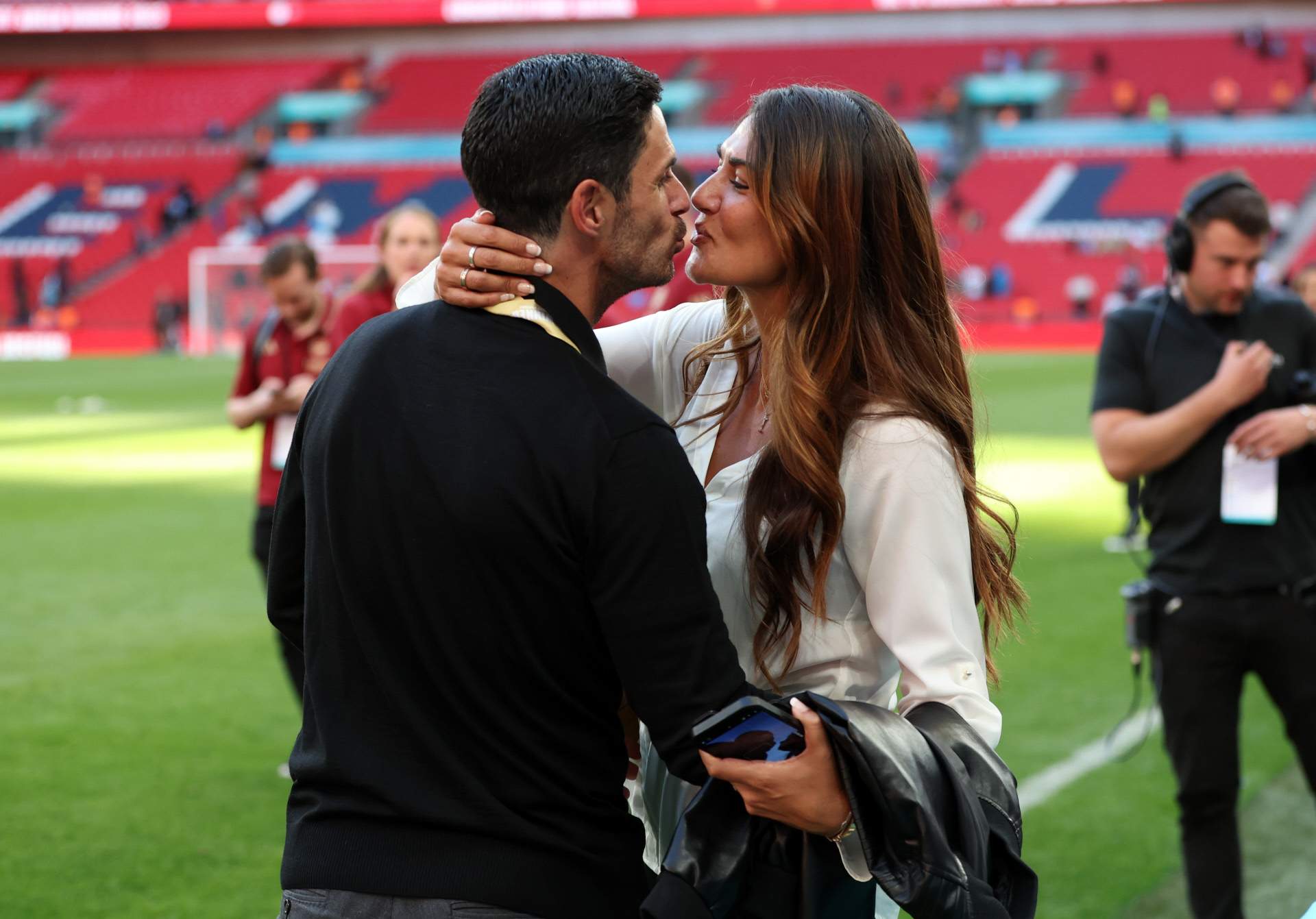 La mirada impactant del fill de Mikel Arteta i Lorena Bernal, heterocromia: un ull de cada color