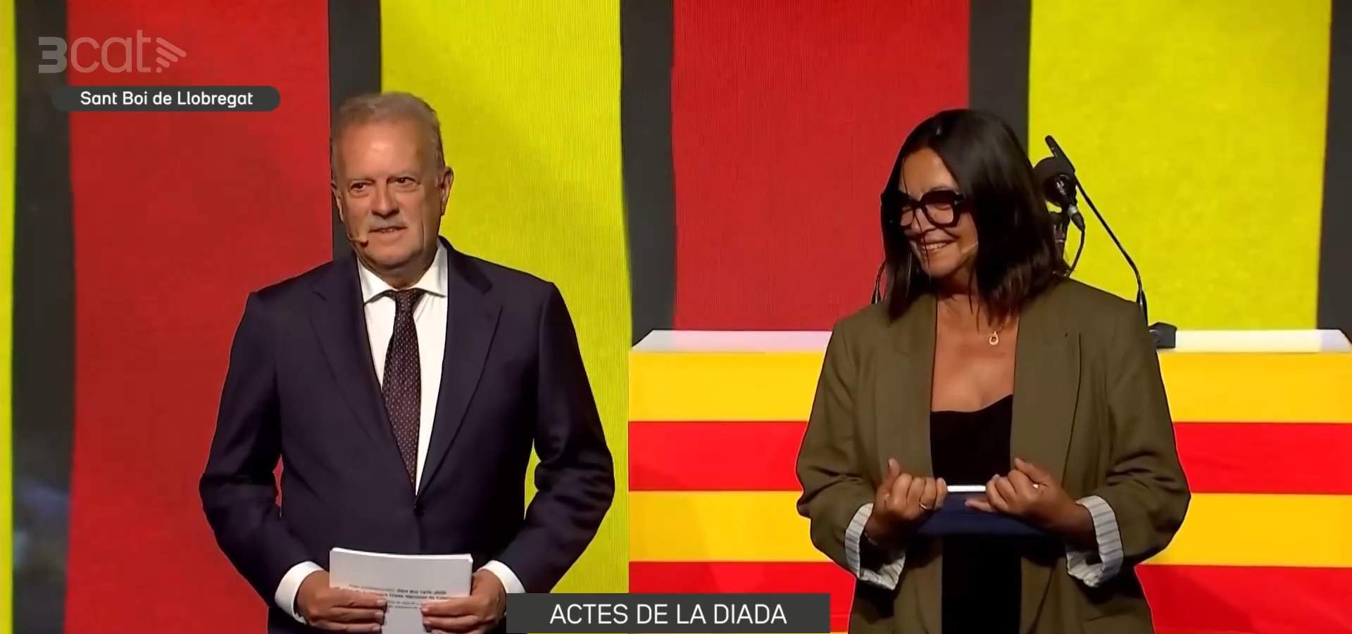 Àngels Barceló torna a TV3: criticada per presentar l'acte de la Diada a Sant Boi