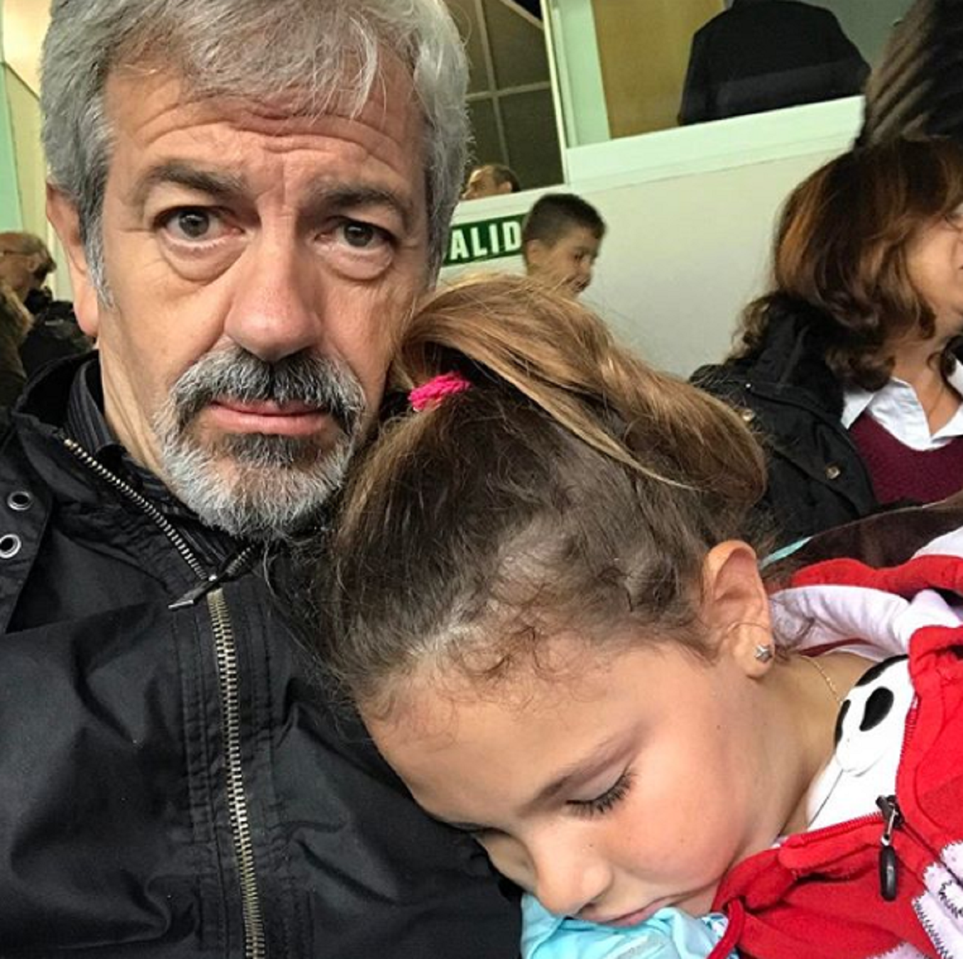 Carlos Sobera està malalt i té por que la seva filla de 10 anys ho hereti