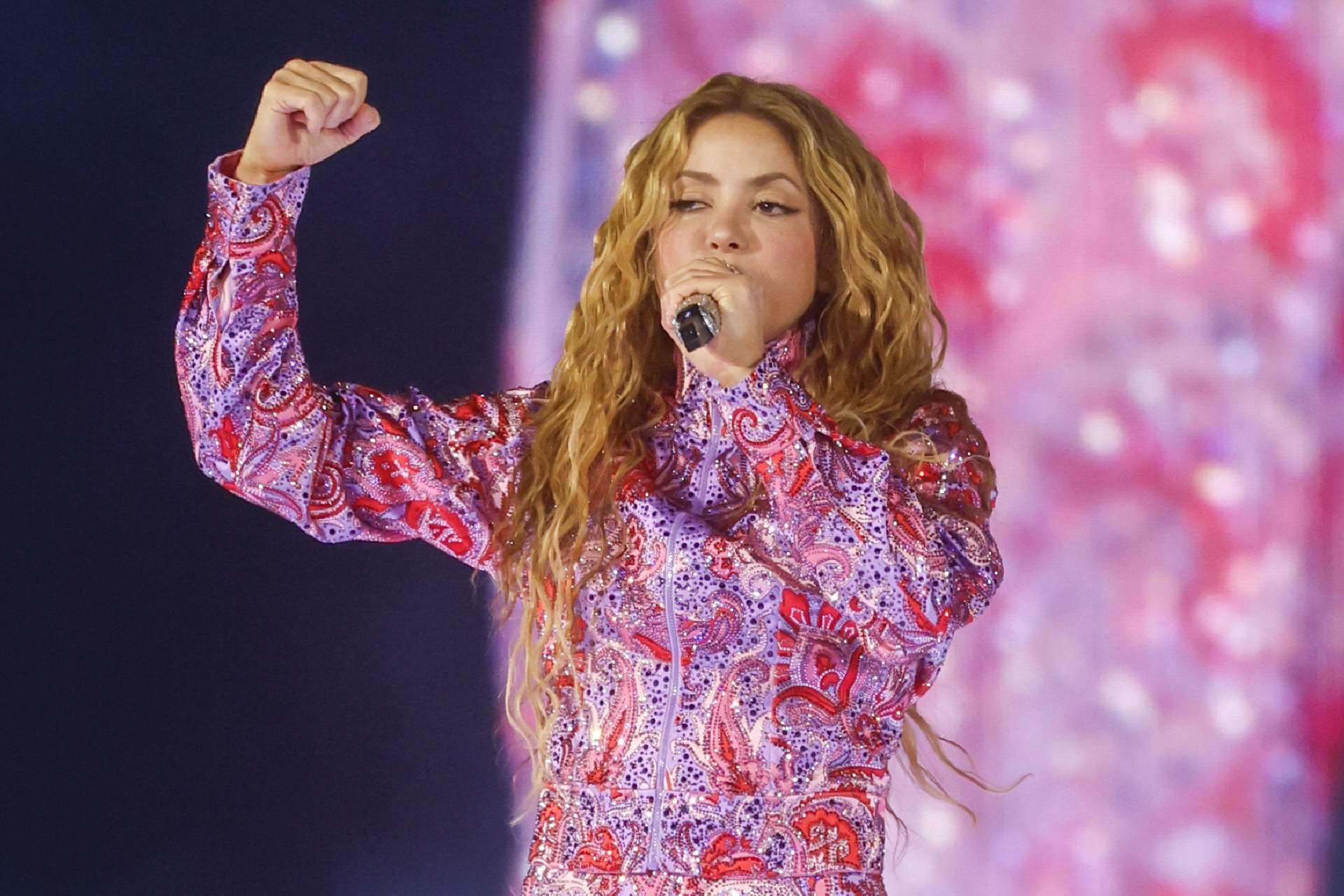 La bufetada de Shakira a Piqué en l'apoteòsic concert de Madrid: el seu discurs íntegre