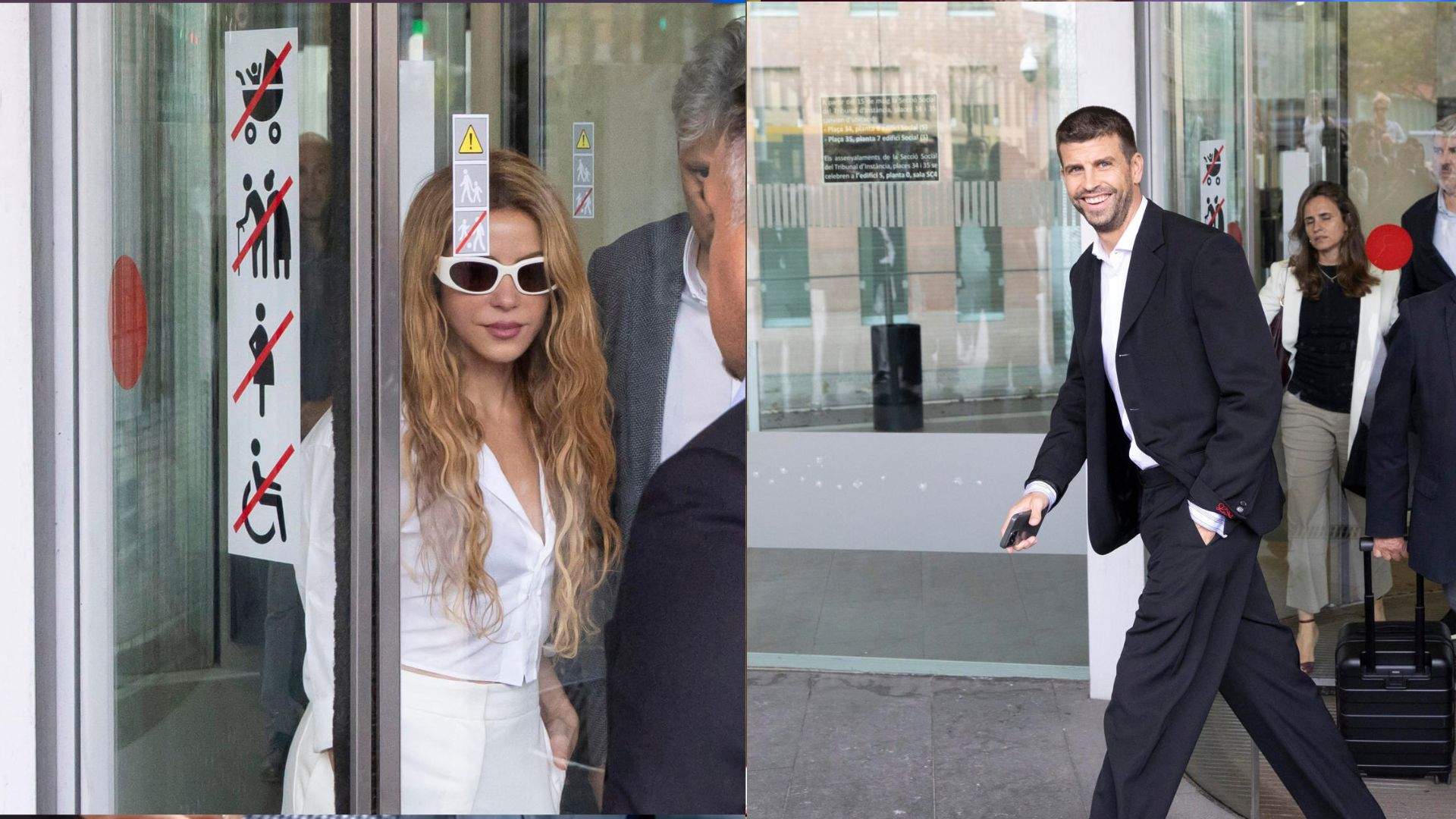 Tensió entre Shakira i Piqué davant del jutge: "Déjame en paz". No se suporten