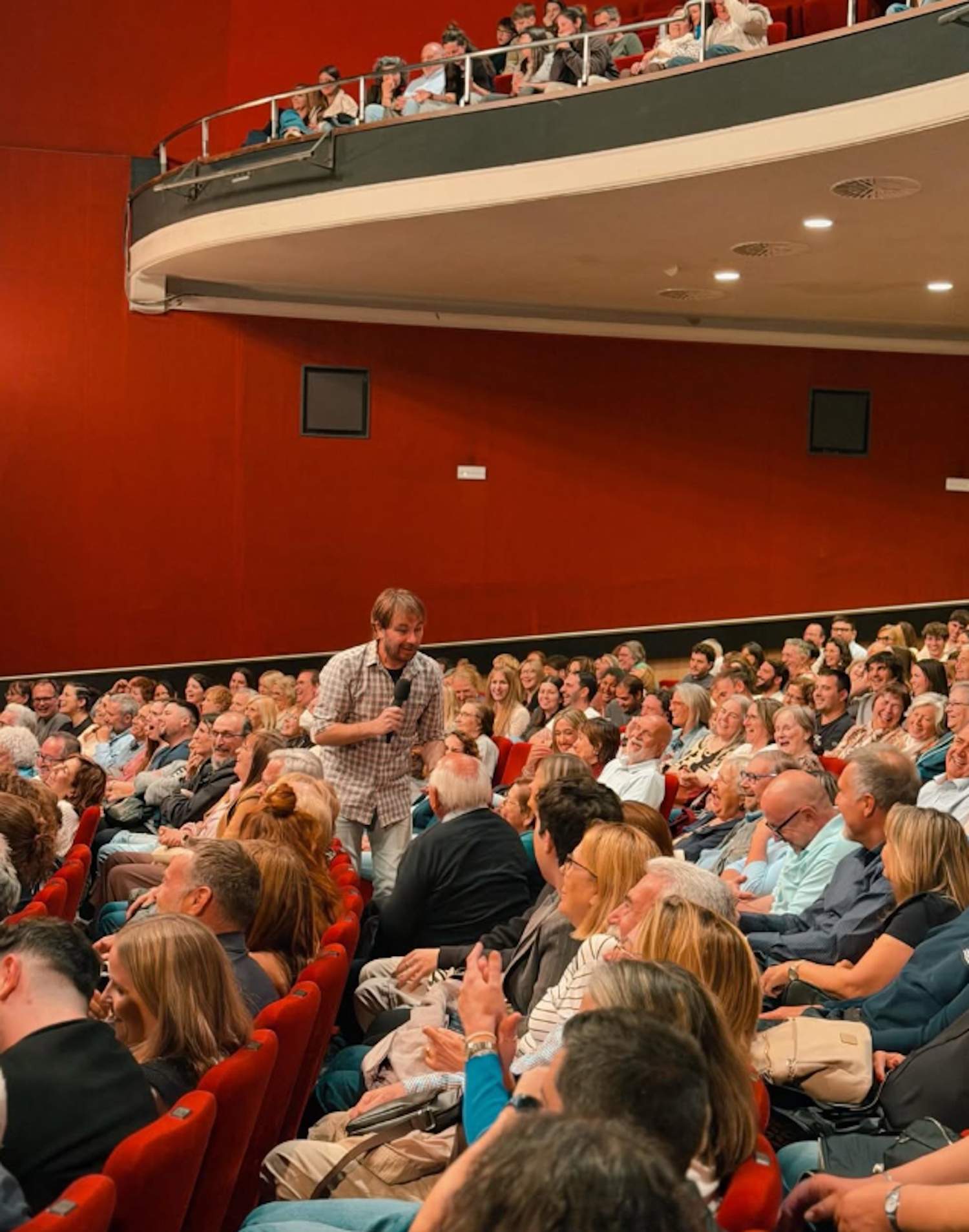 Quim Masferrer, commogut després d'una mort: què li ha passat a la platea d'un teatre amb dos espectadors