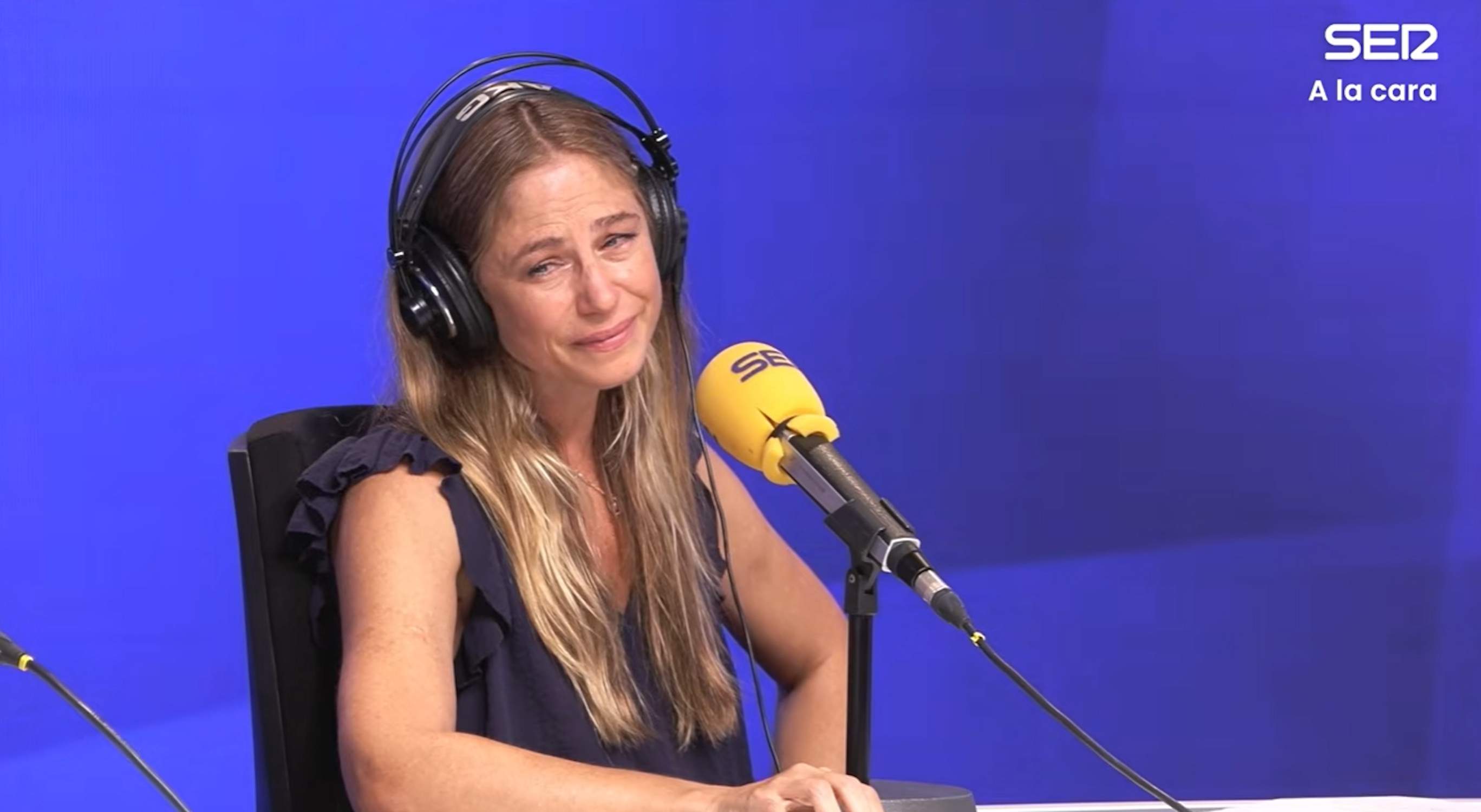 Les llàgrimes d'emoció de Martina Klein en sentir què li diu el seu fill Pablo 'A la cara' per primer cop