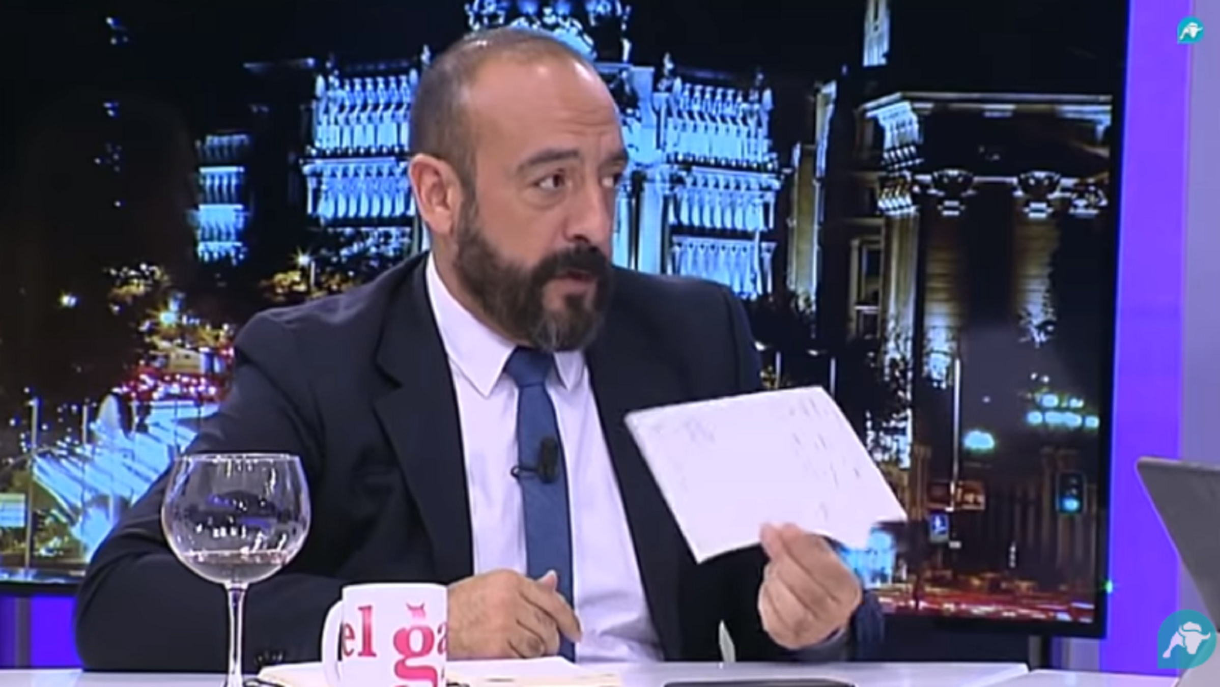 Cañas i Intereconomía, desfermats amb Rufián: "Palurdo, matón, macarra, chulop..."